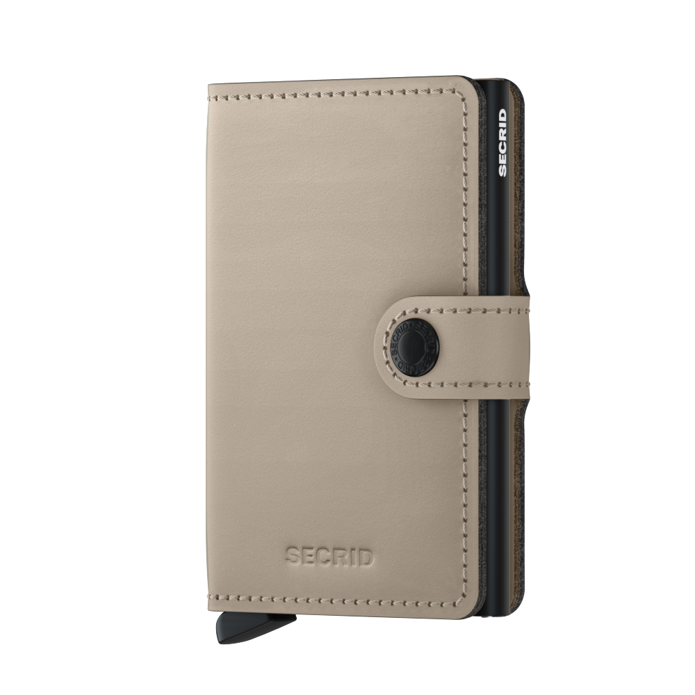Kortholder Lommebok | Matte Desert | Pop-Up | Secrid Miniwallet