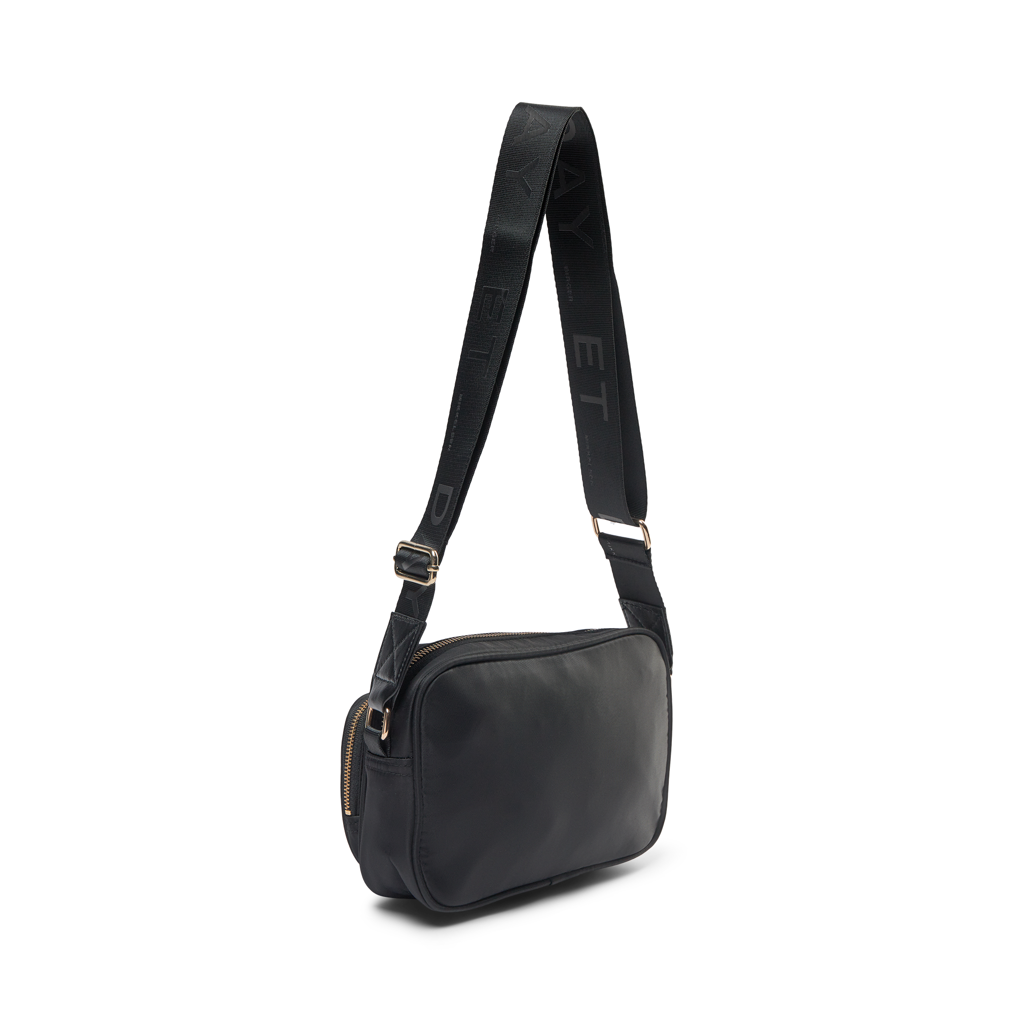 Veske Crossbody | Liten | Justerbar skulderstropp | Sort | RE-Logo Band SB S