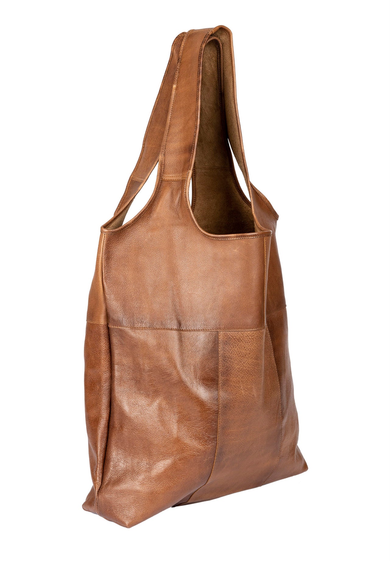 Skulderveske | Skinnnett | walnut | Lyra Urban