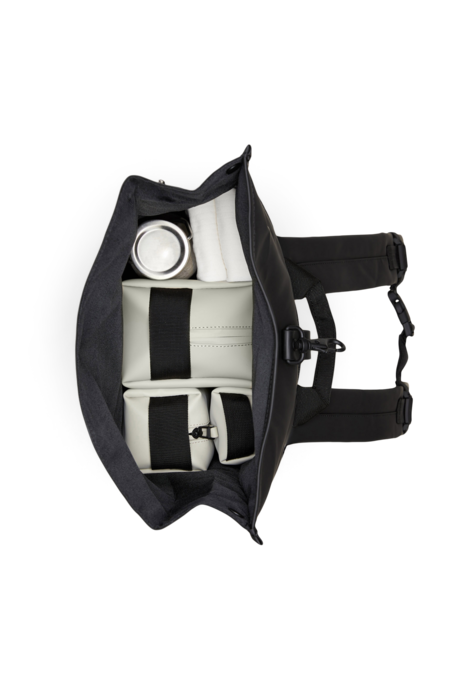 Ryggsekk| Sort | Stor | Perfekt til Pc | Rolltop Rucksack 13320