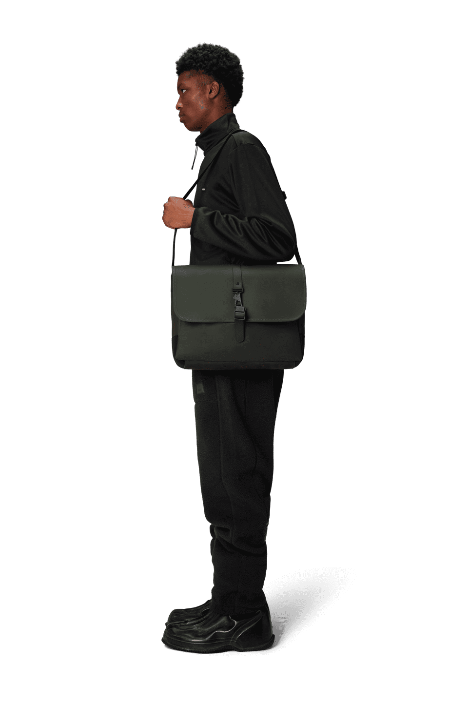 Jobbveske | Grønn | Perfekt for Pc | Vanntett | Messenger Bag