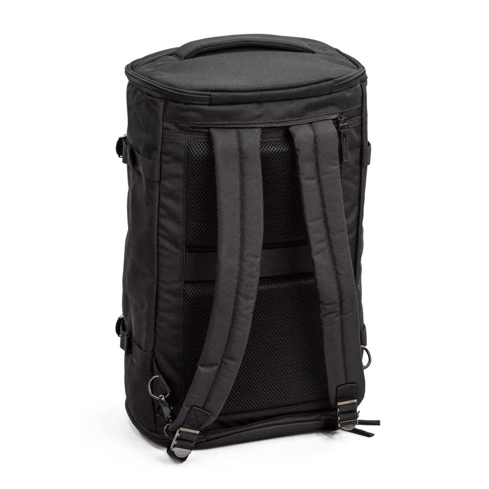 Kombinert Sekk og Bag | Sort | Perfekt til trening | Barrel Bag