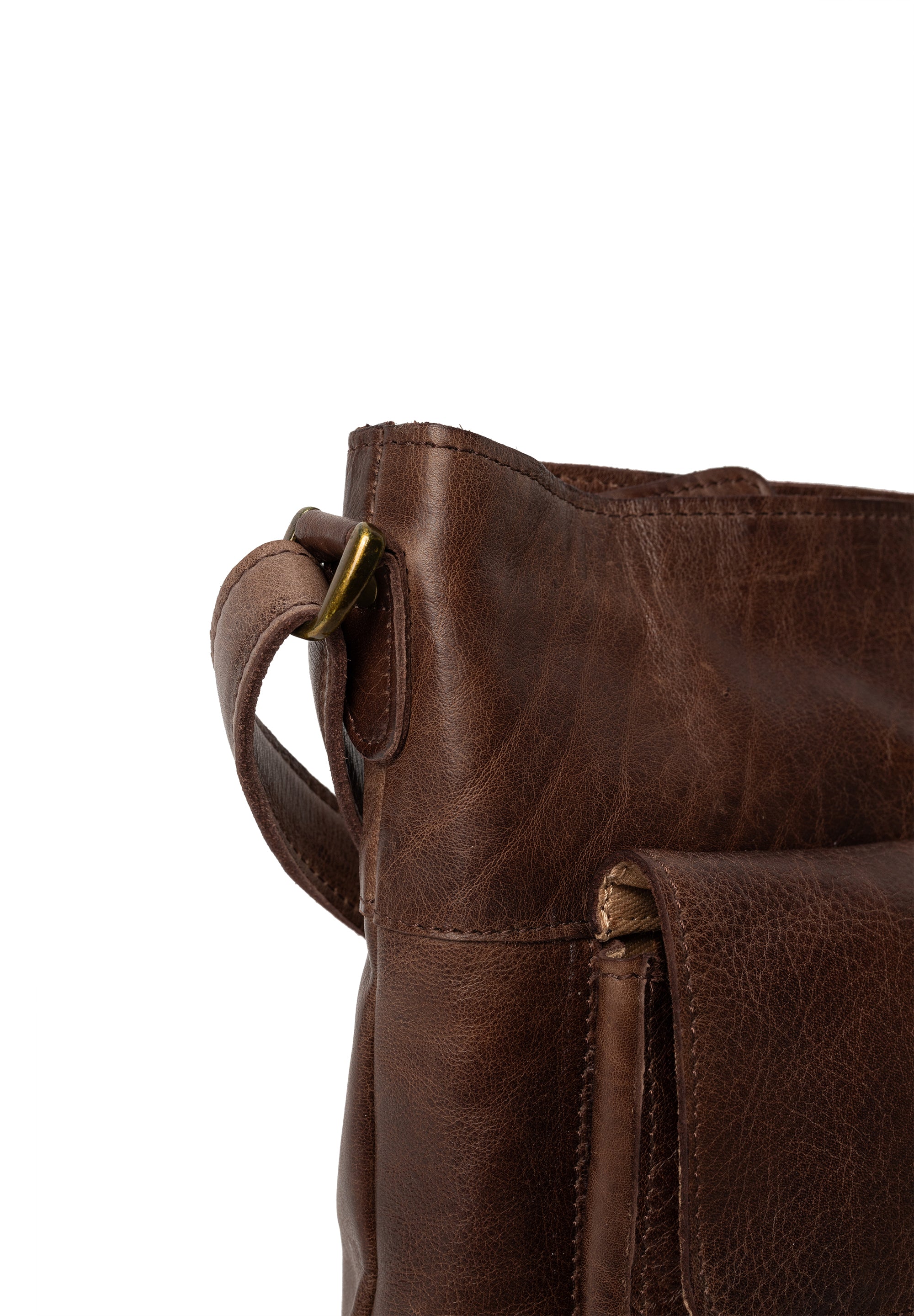 Crossbody | Skinn | Regulerbar Skulderstropp | Wodsmoke | Kay Urban