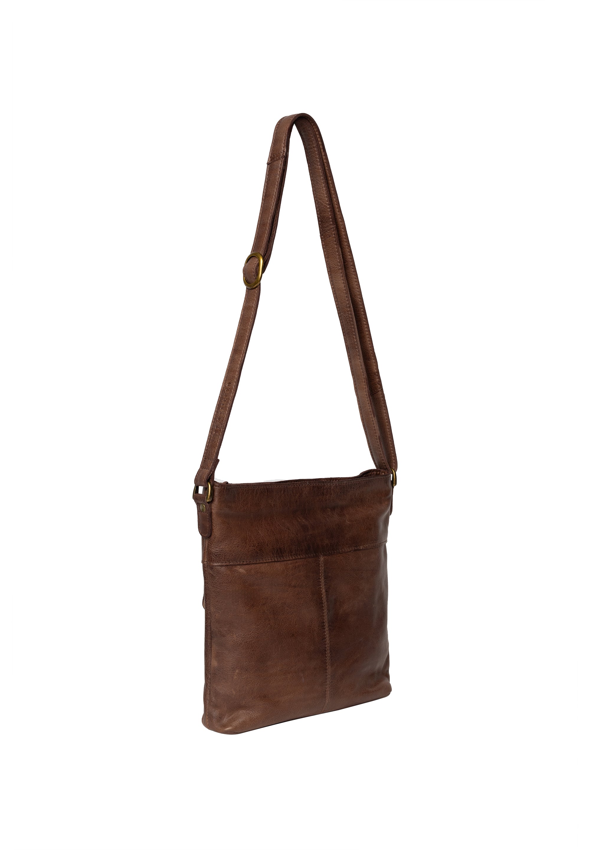 Crossbody | Skinn | Regulerbar Skulderstropp | Wodsmoke | Kay Urban