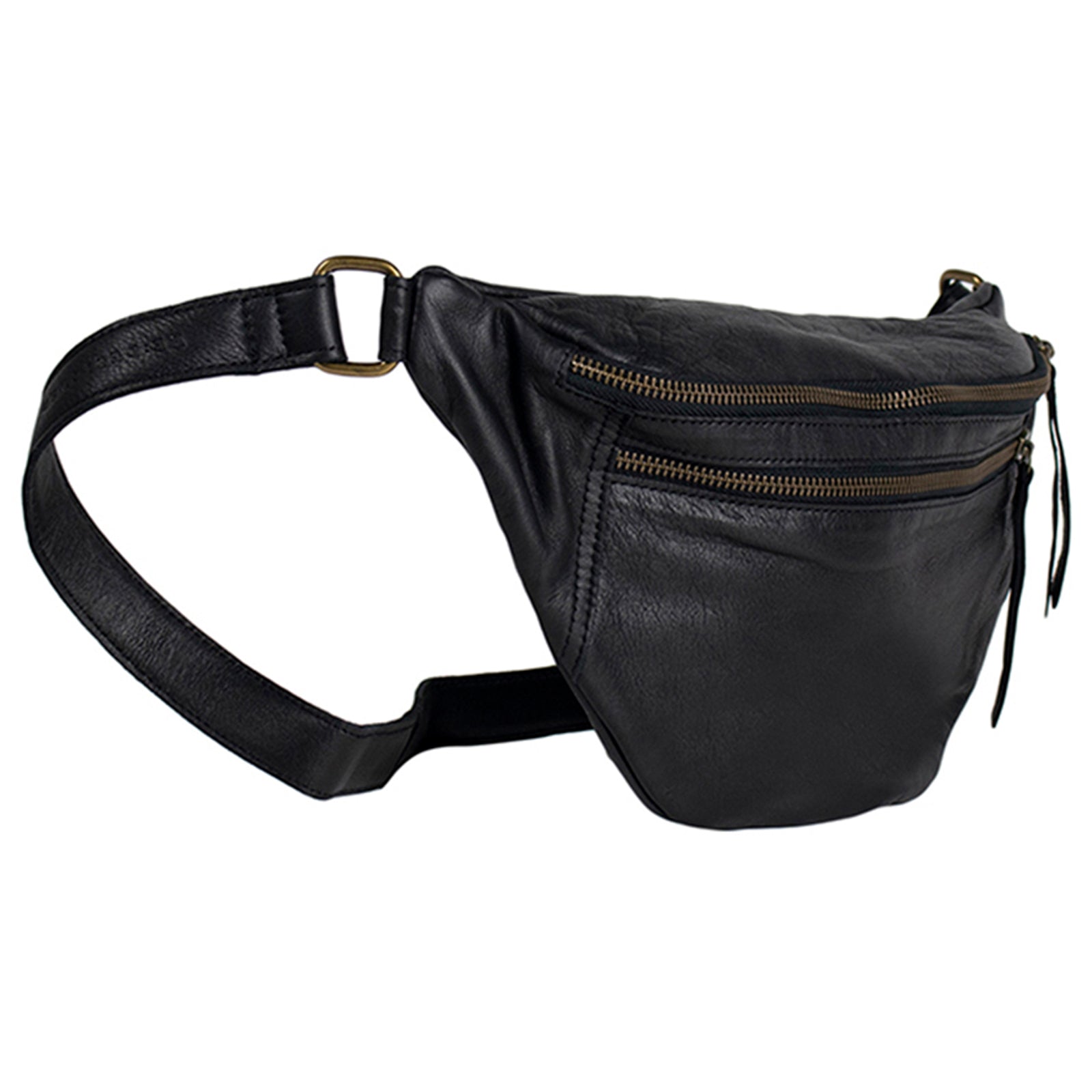Bumbag/Rumpetaske | Sort | Justrebar reim | Faust urban