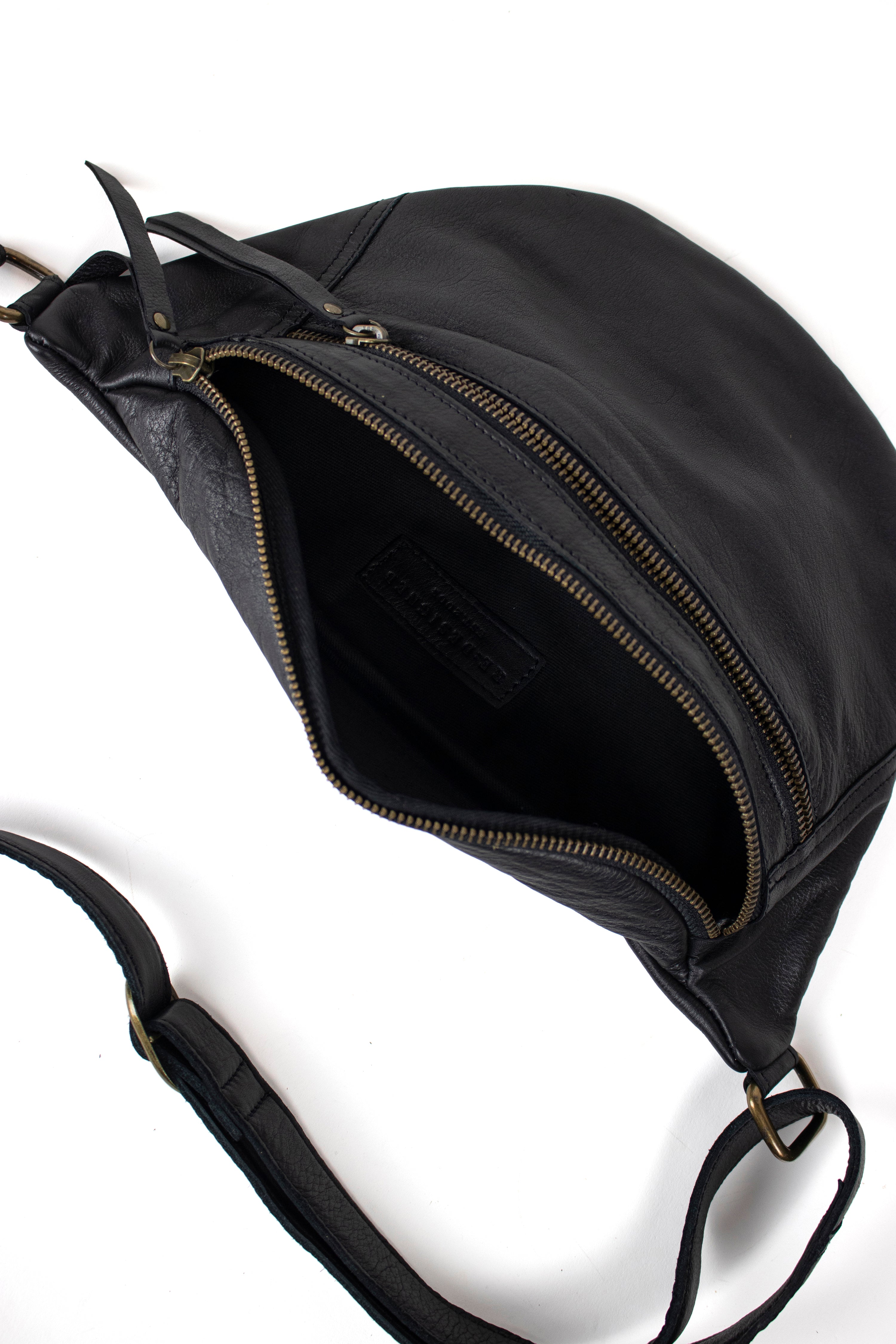 Bumbag/Rumpetaske | Sort | Justrebar reim | Faust urban