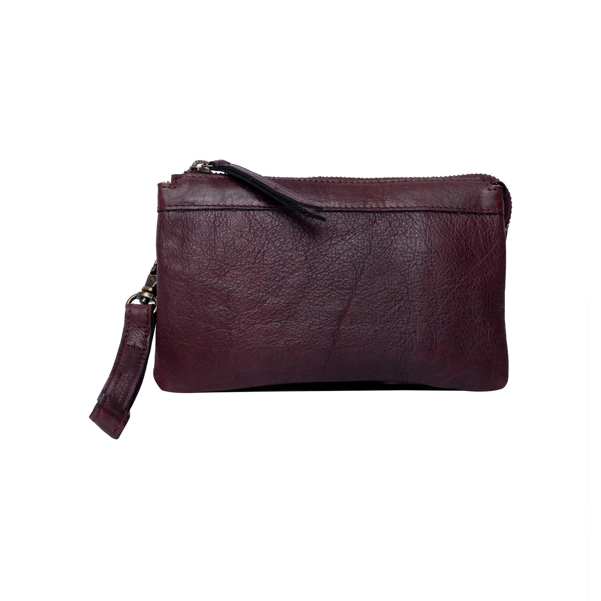 Skinnveske/Clutch | Dark Cherry | Gode Inndelinger | Lisa Urban