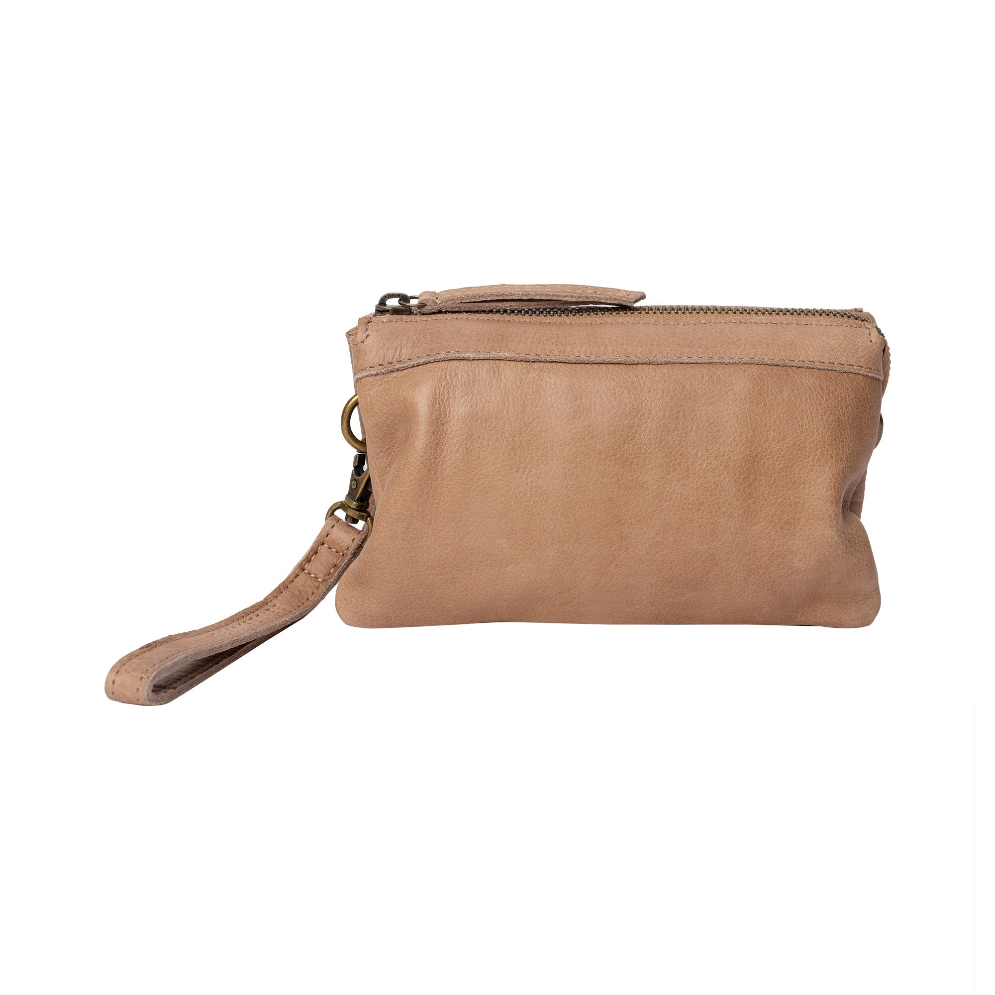 Skinnveske/Clutch | Taupe | Gode Inndelinger | Lisa Urban