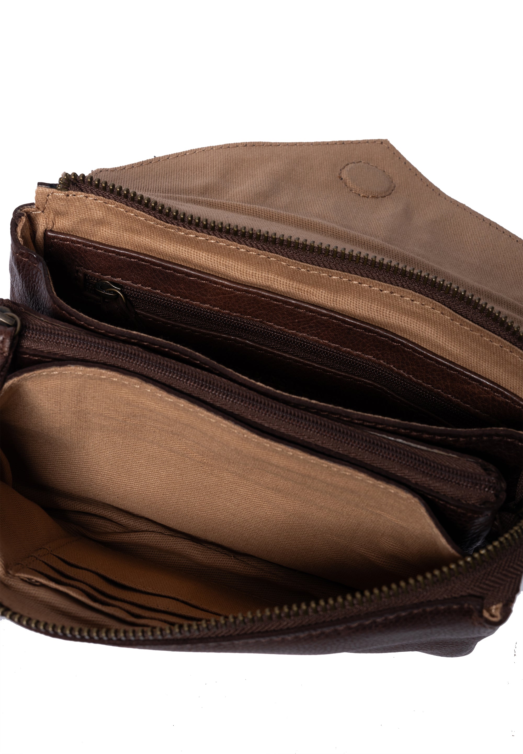 Skinnveske | Liten | Woodsmoke | Glidelåsåpning | Claire urban