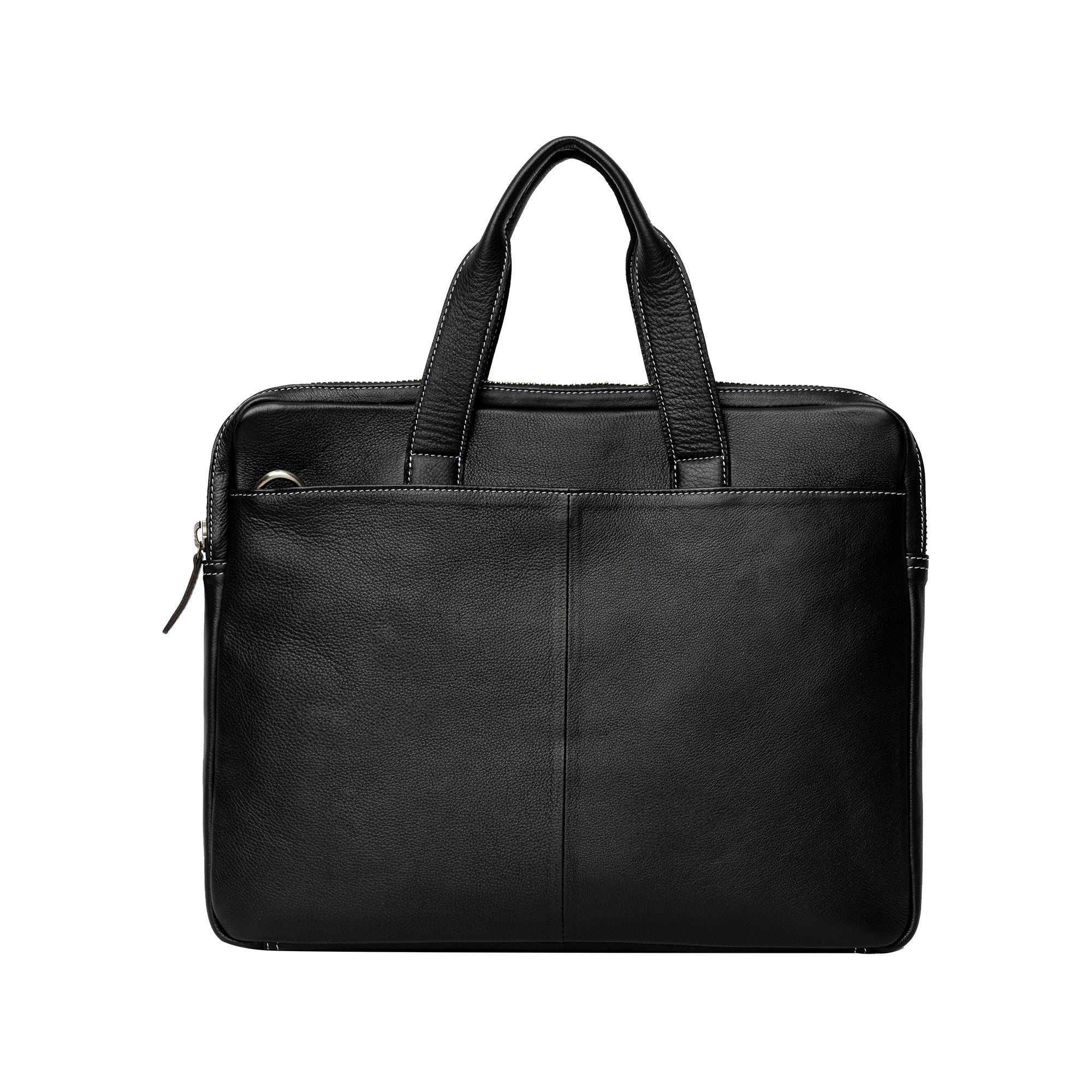 Fabian Bag, jobbveske til herre fra Re:Designed By Dixie i fargen Sort, vist fra fronten