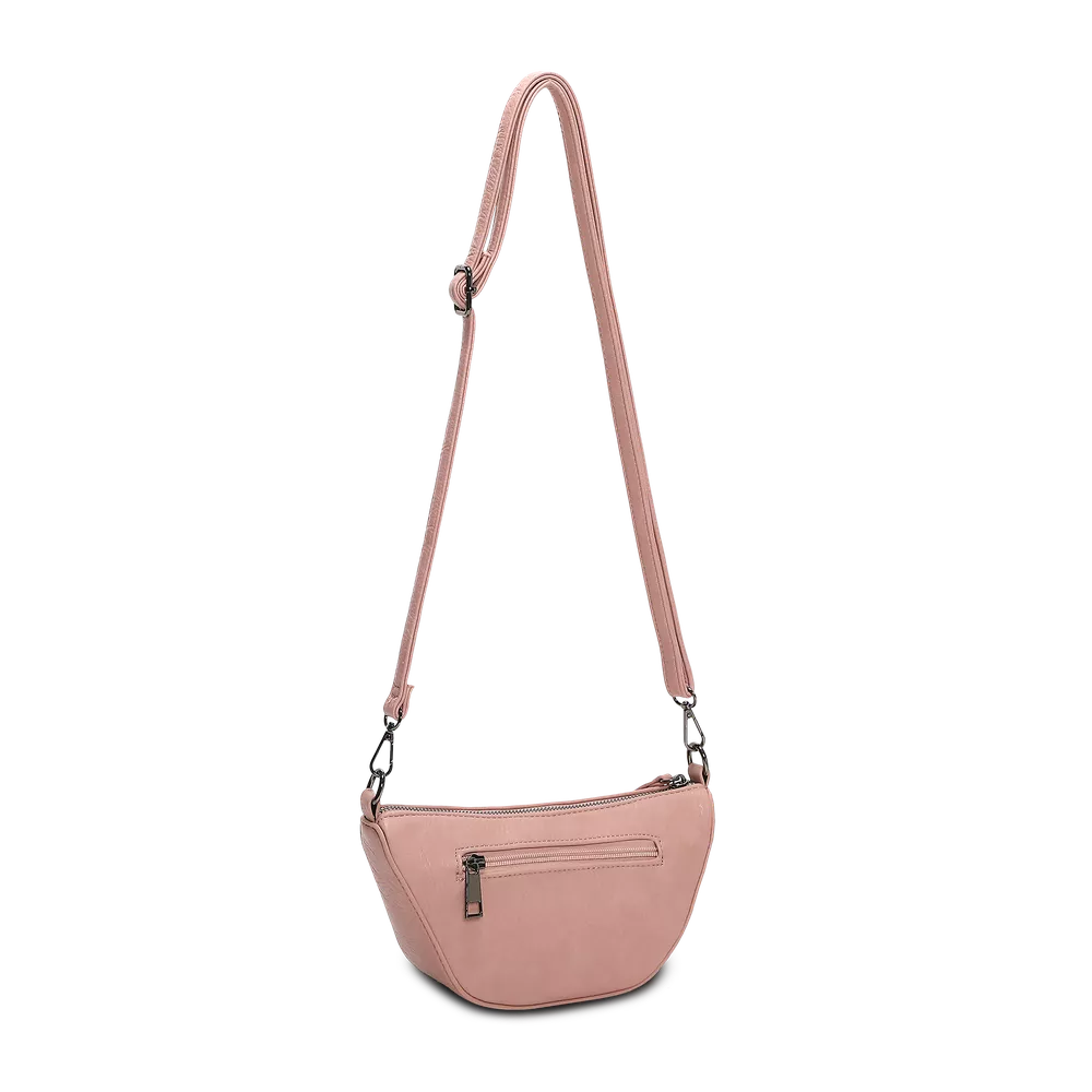 Crossbody Veske | To reimer | Lys rosa | 5061200 Duffy