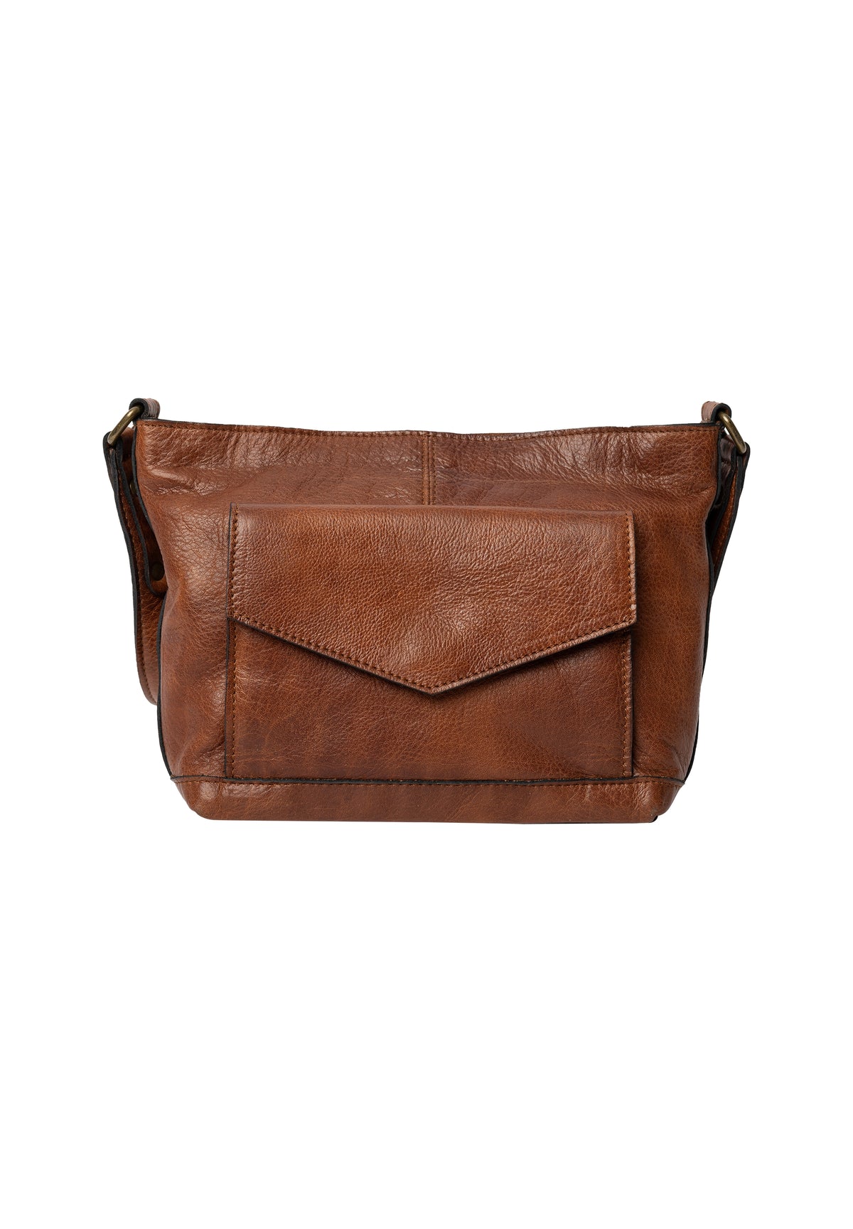 Luzia Small crossbody veske, Walnut