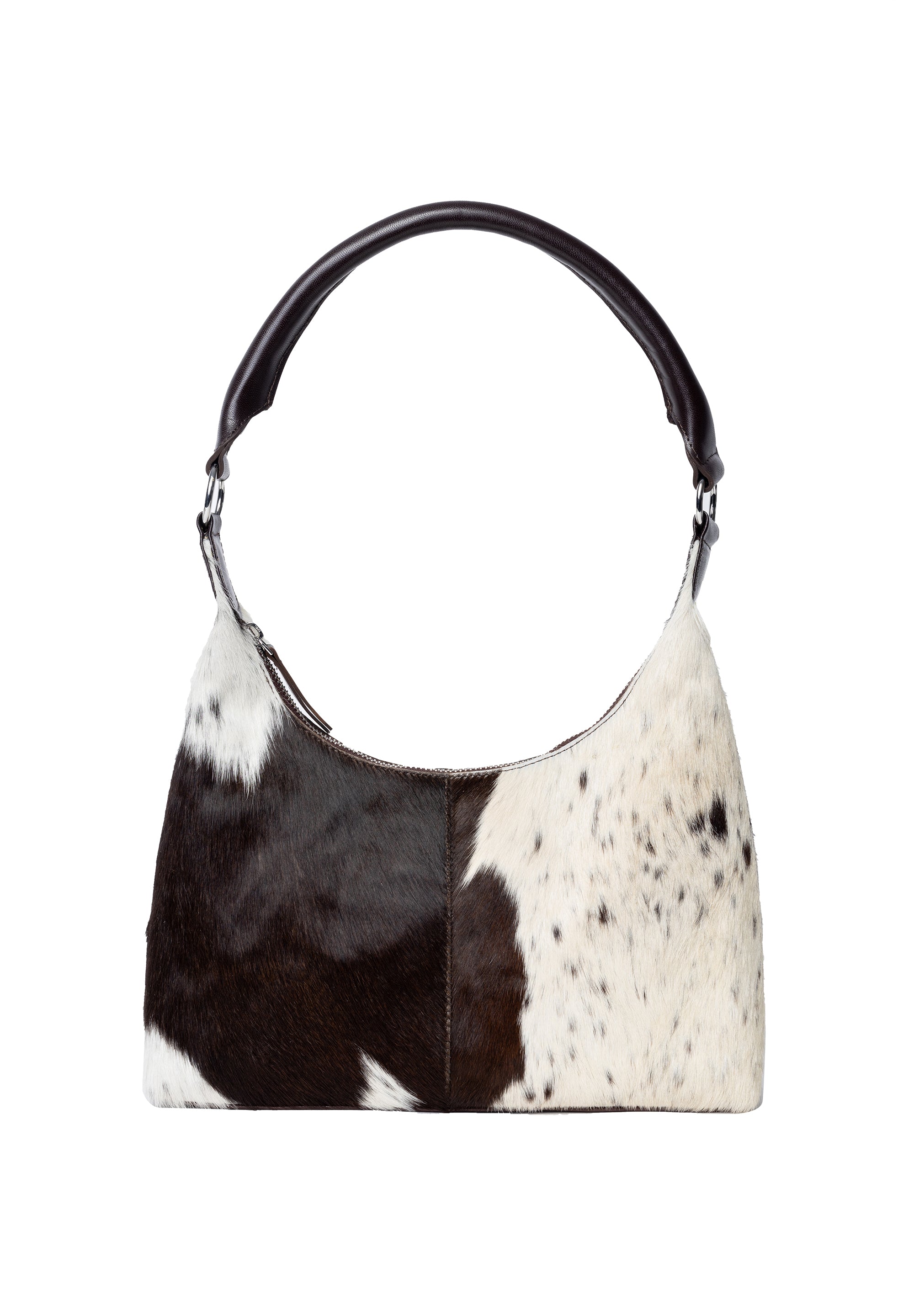 Skulderveske | Brun/Hvit | Kuskinn 6521 Jia Small