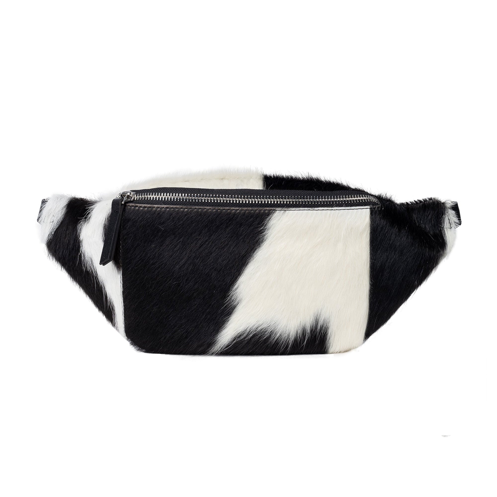 Bumbag | Sort/hvit | Kuskinn | 6523 Jia Bumbag