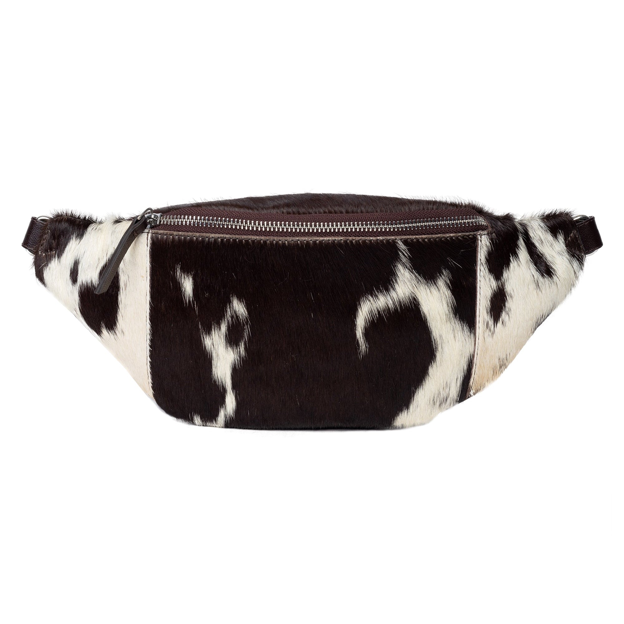 Bumbag | Brun/hvit | Kuskinn | 6523 Jia Bumbag