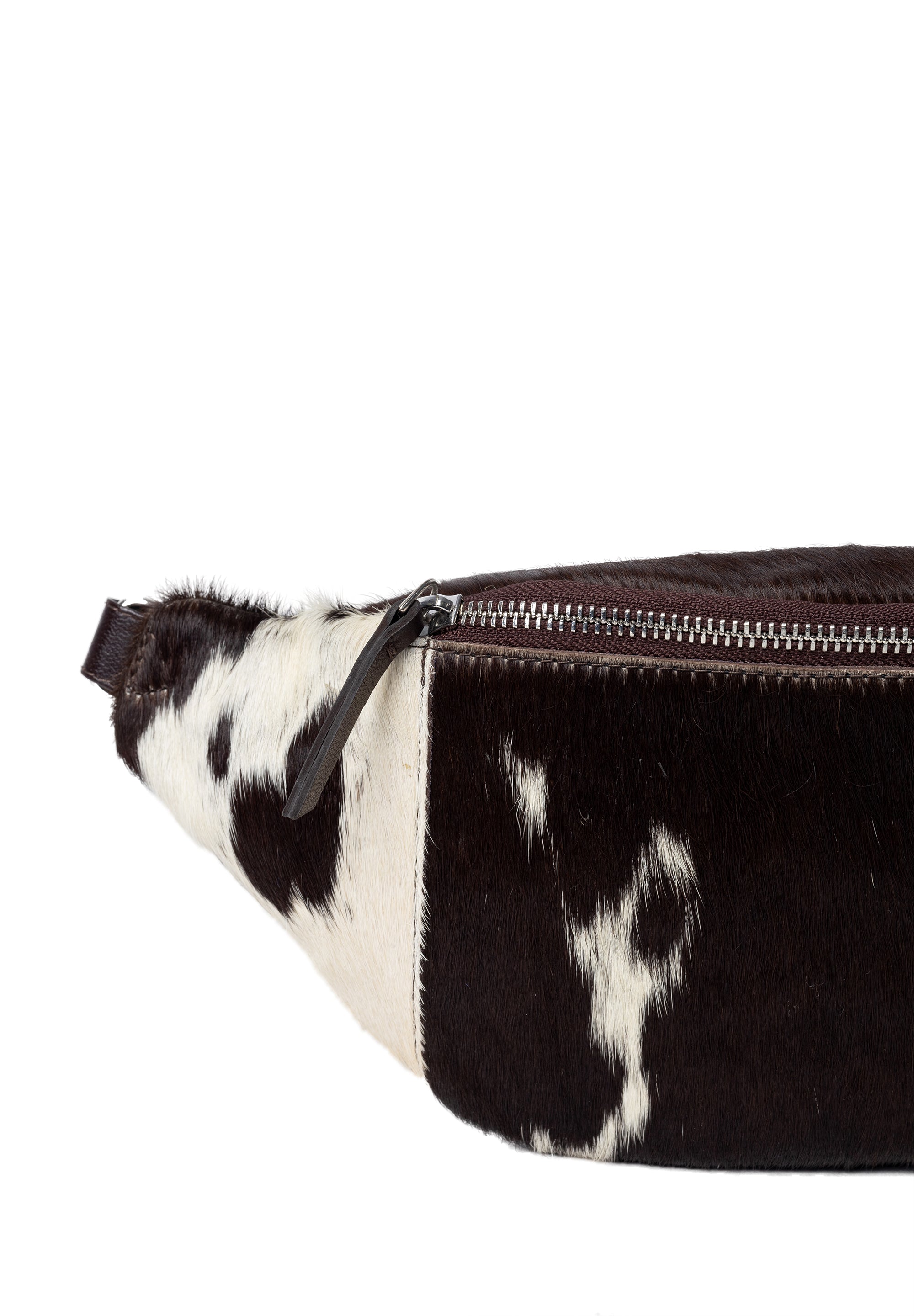 Bumbag | Brun/hvit | Kuskinn | 6523 Jia Bumbag
