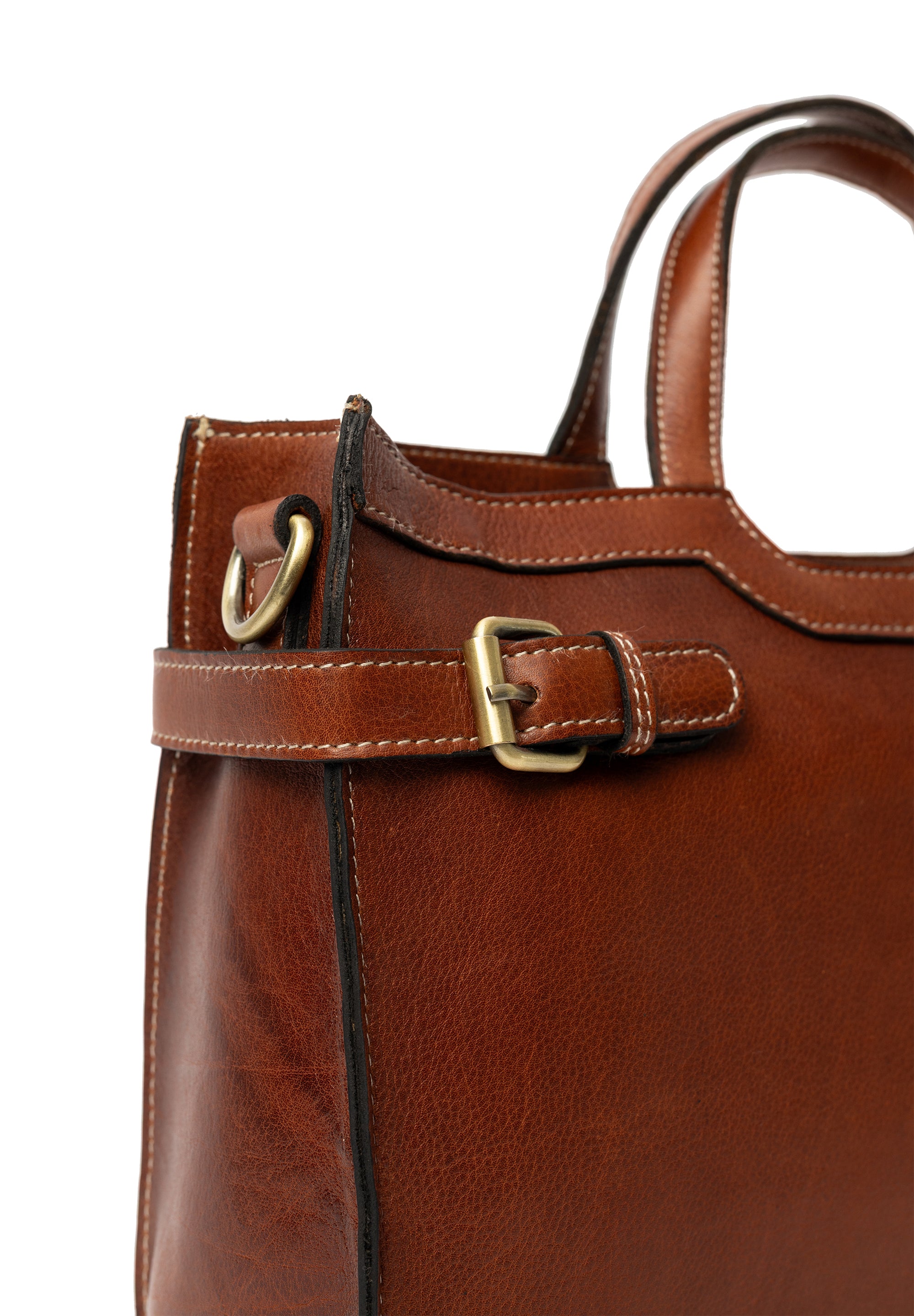 Håndveske | Skinn | Cognac | 6524 May Small