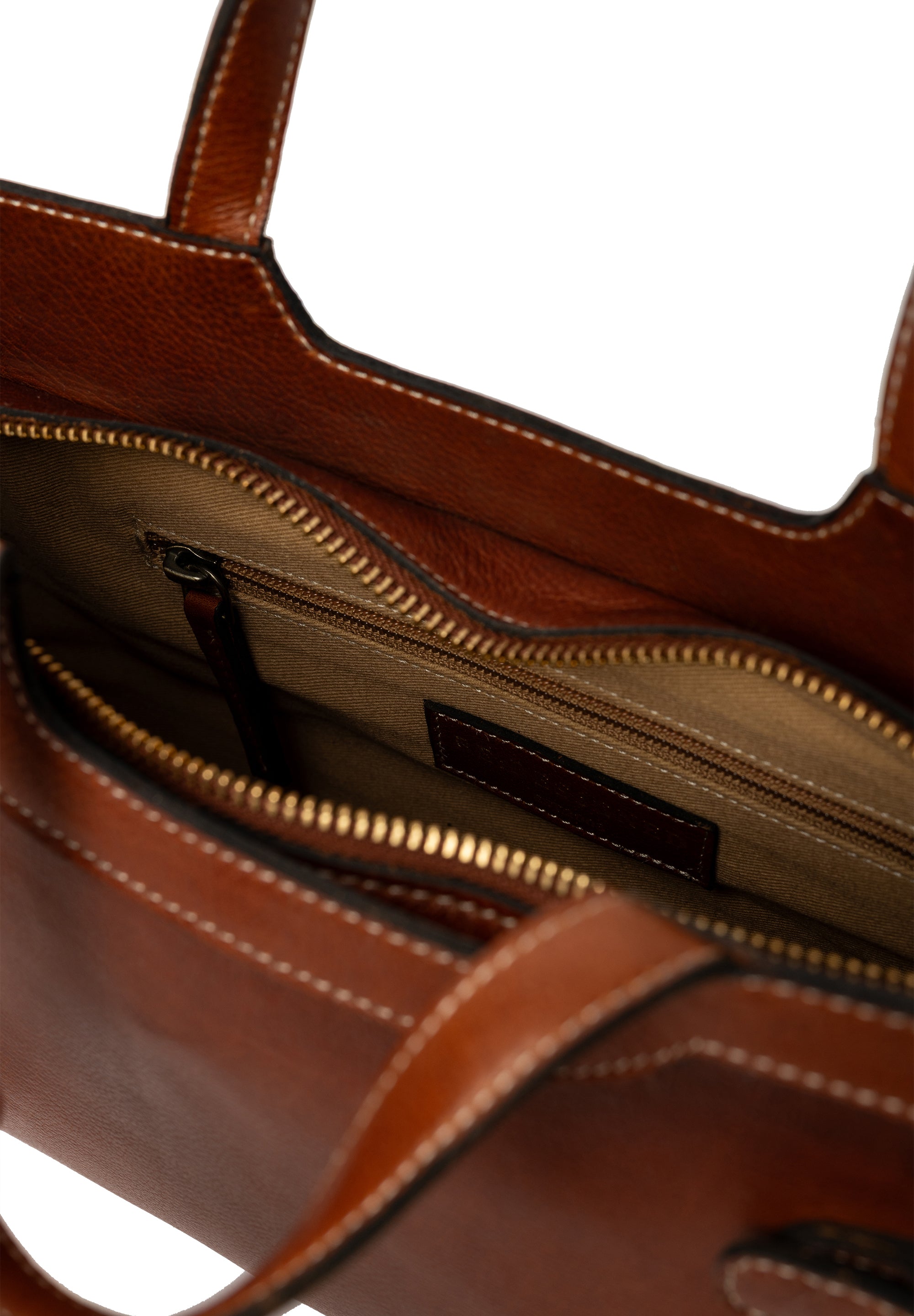 Håndveske | Skinn | Cognac | 6524 May Small