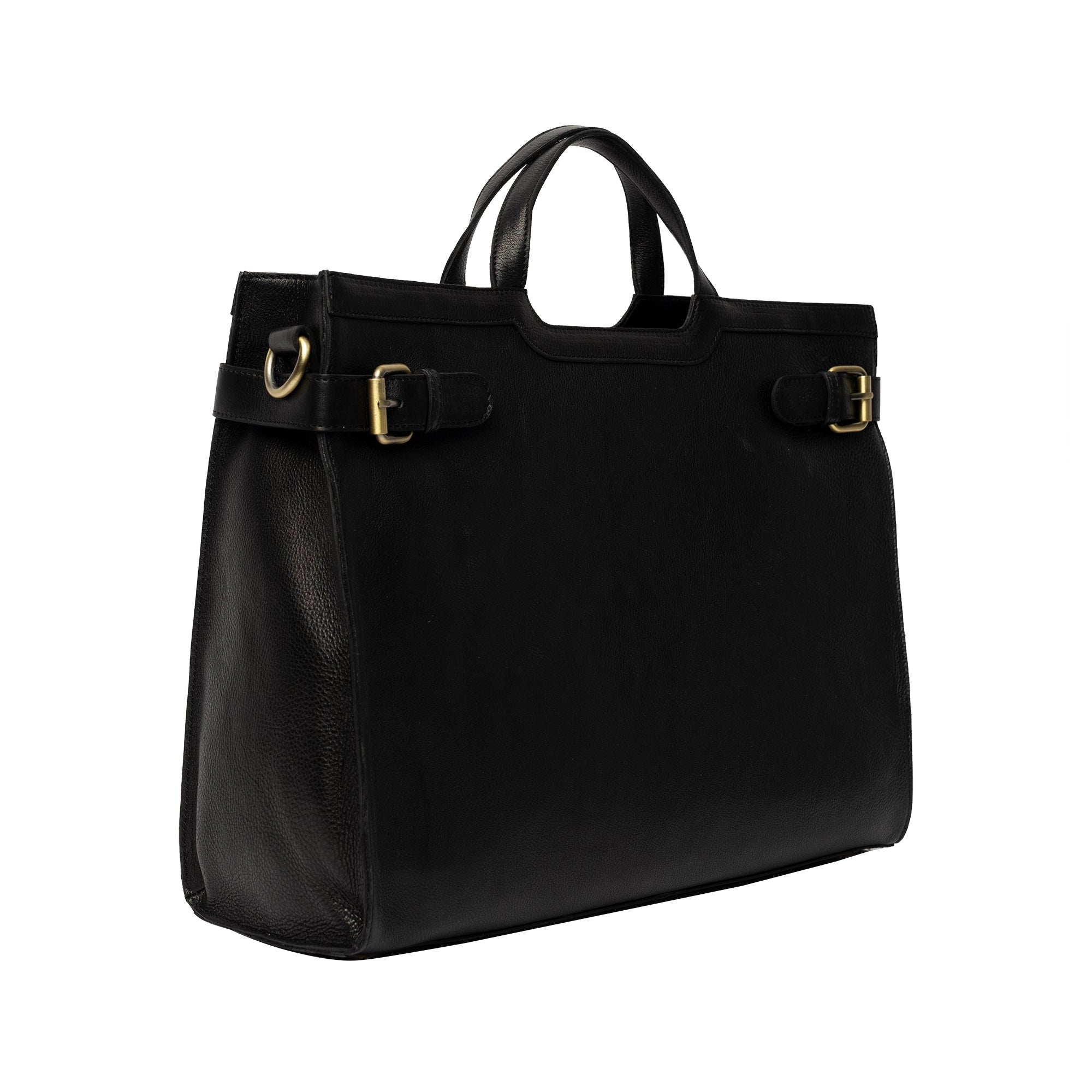 Jobbveske | Skinn | Sort | 6525 May Big