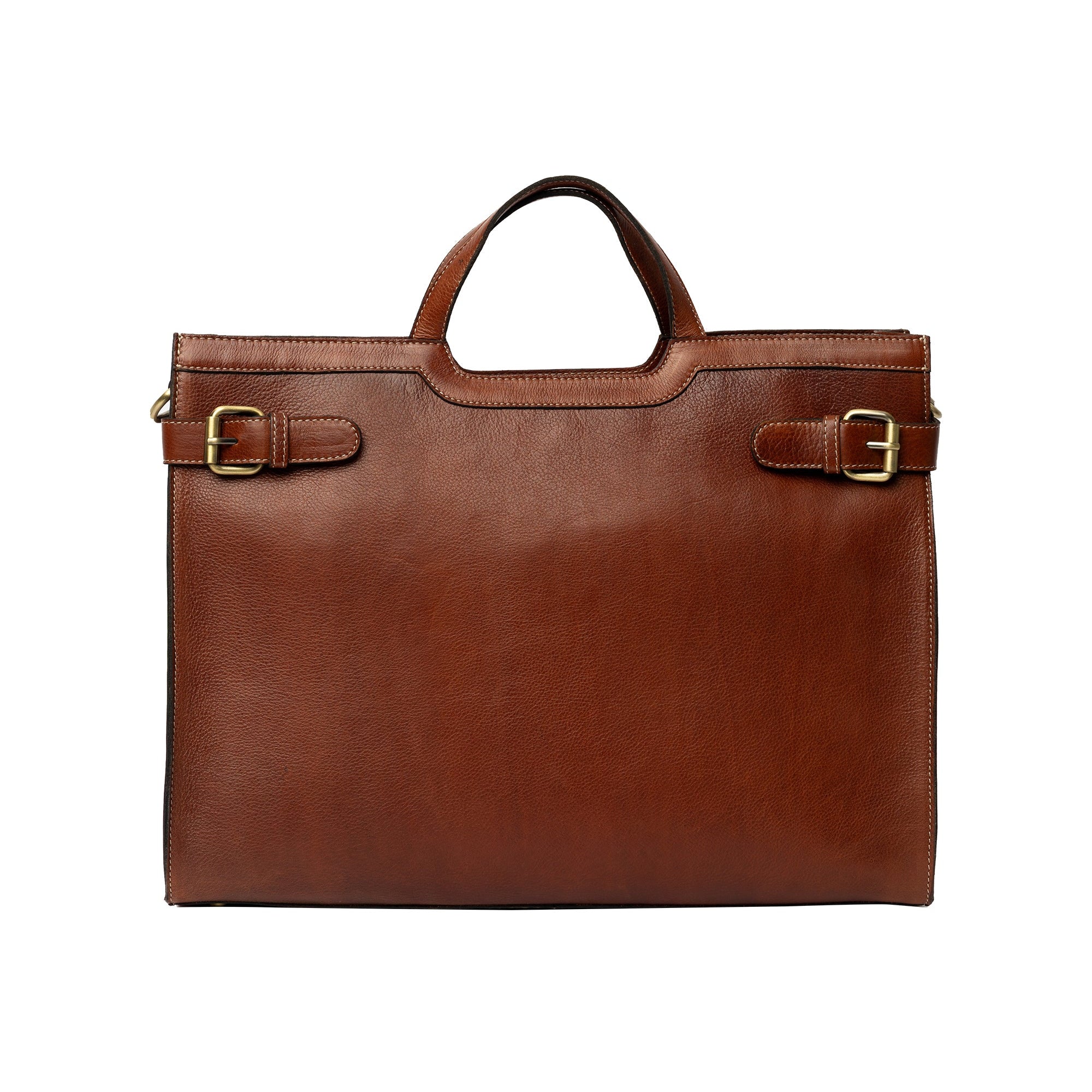 Jobbveske | Skinn | Cognac | 6525 May Big