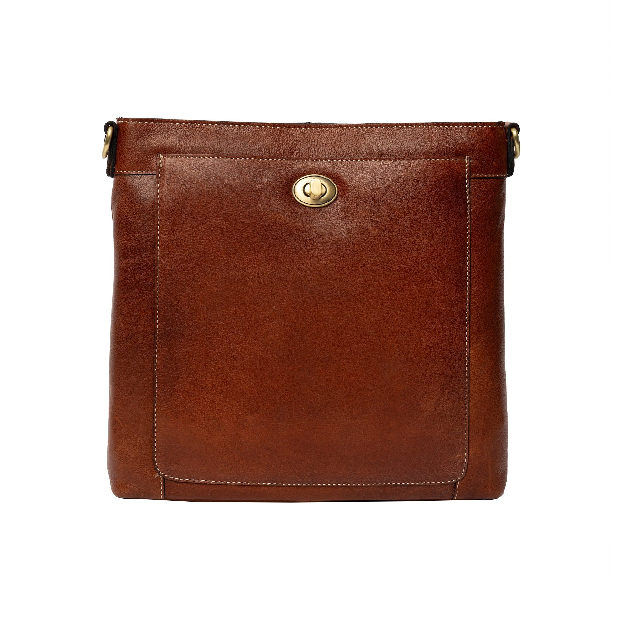 Skinnveske | Klassisk | Cognac | 6536 Moa Big