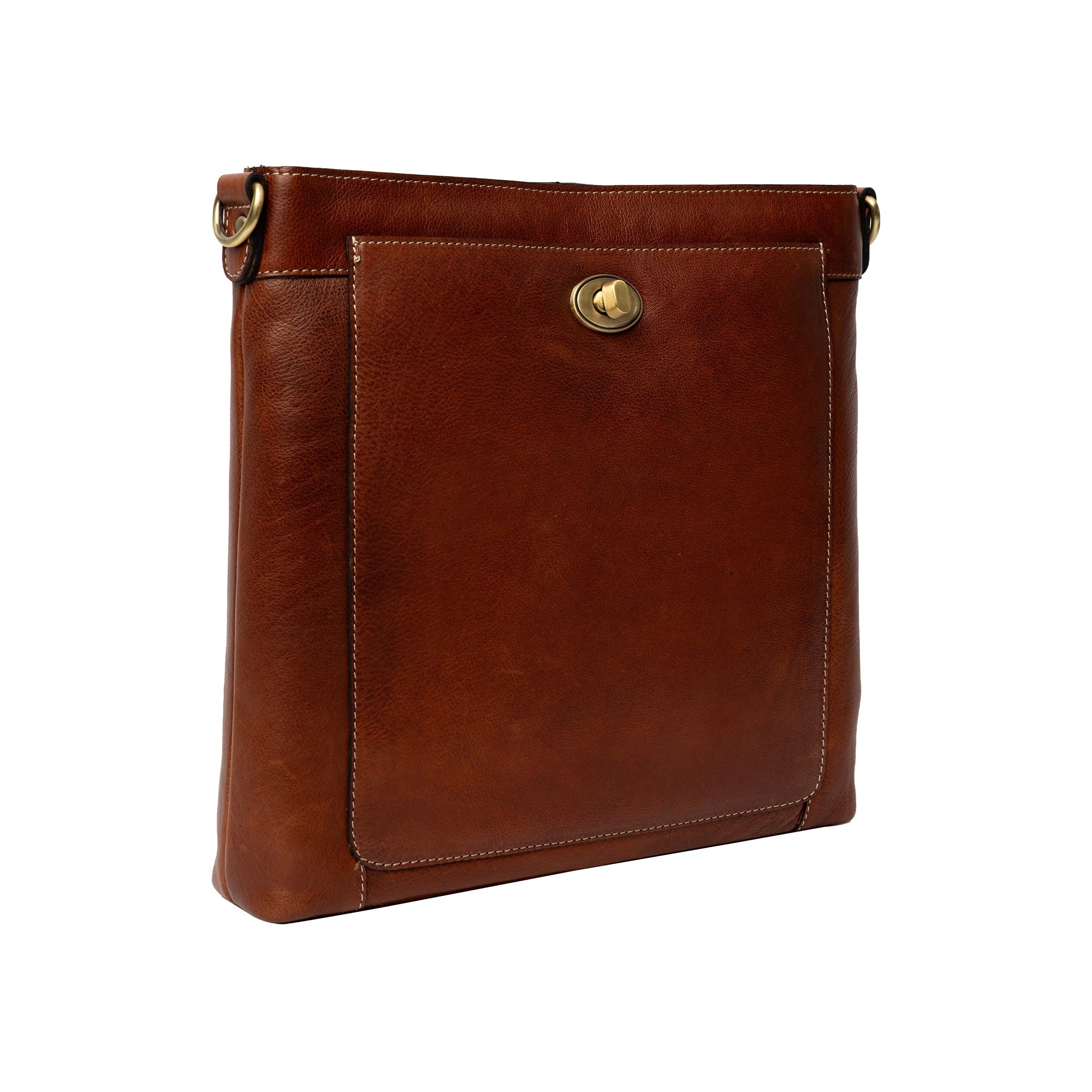 Skinnveske | Klassisk | Cognac | 6536 Moa Big