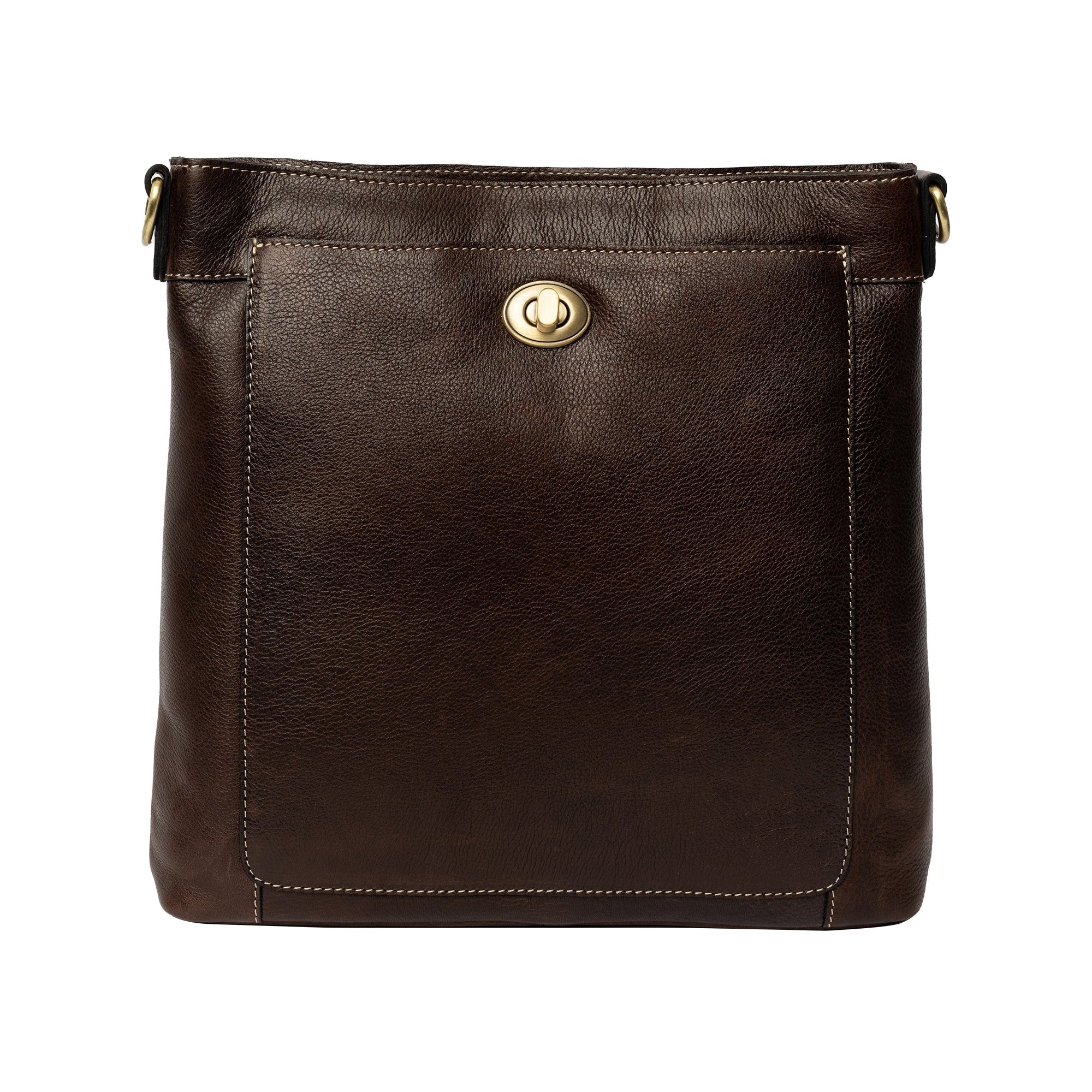 Skinnveske | Klassisk | Mørk Brun | 6536 Moa Big
