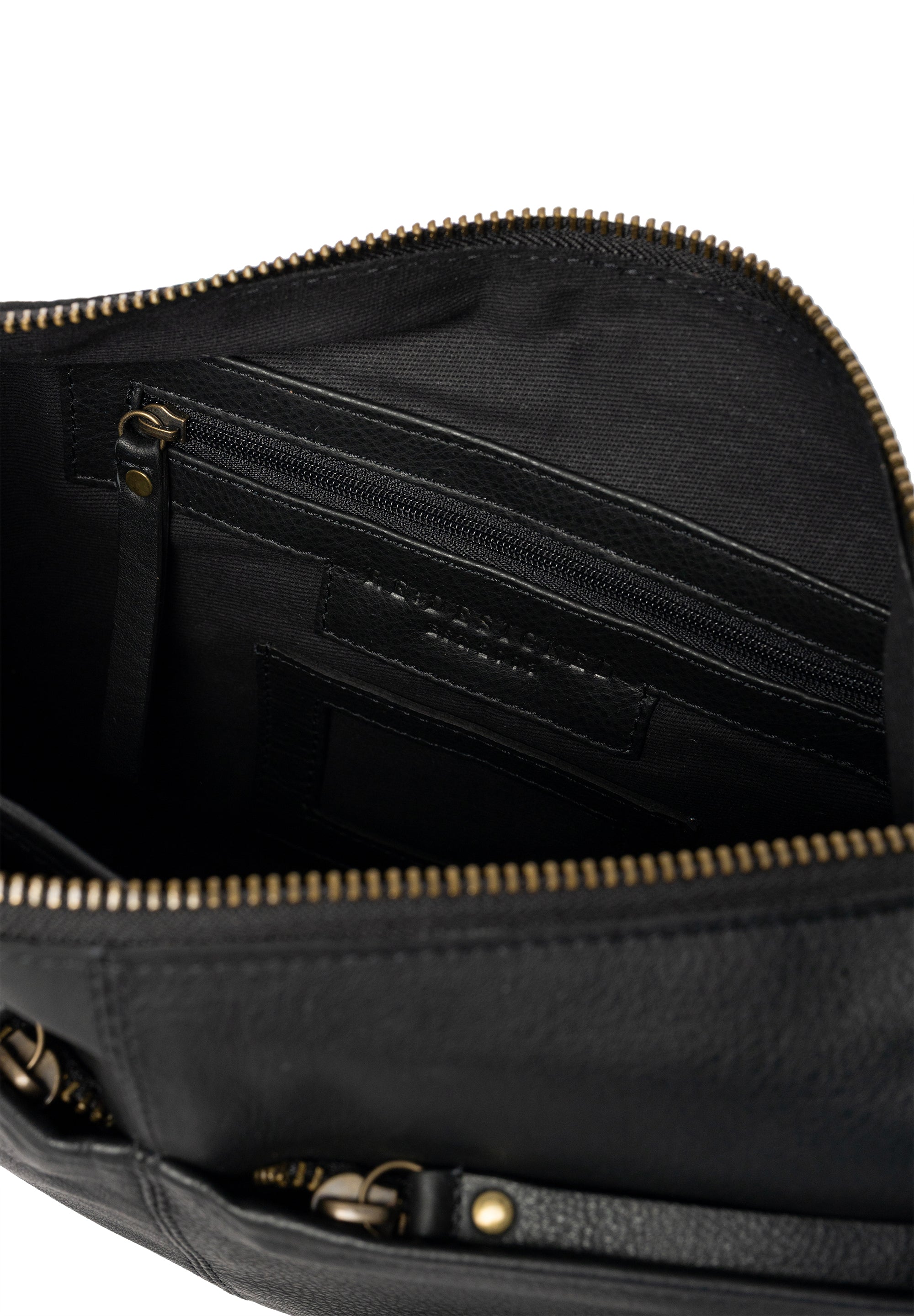 Crossbody | Sort | To lommer i Fronten |6547 Mivi Small