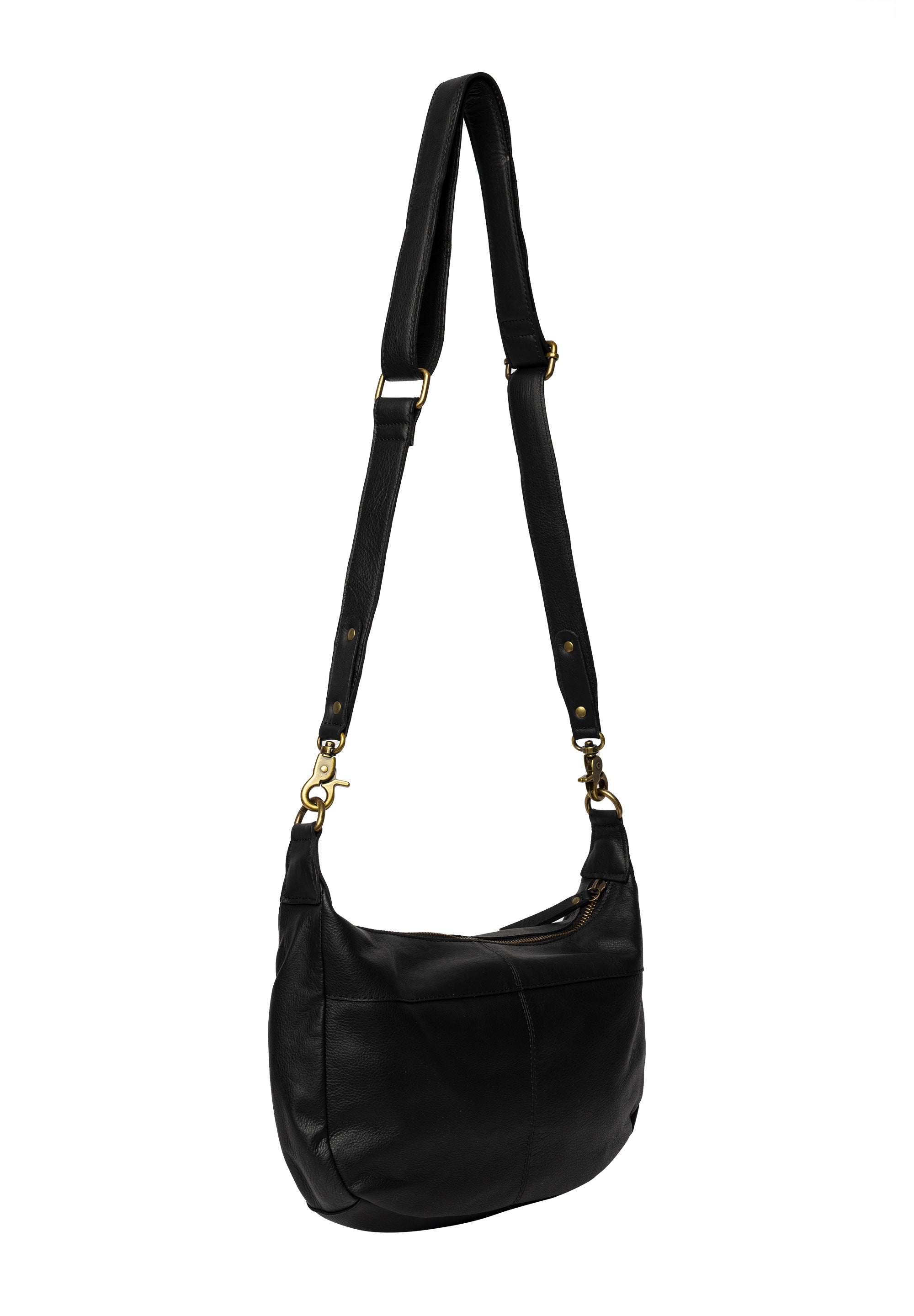 Crossbody | Sort | To lommer i Fronten |6547 Mivi Small