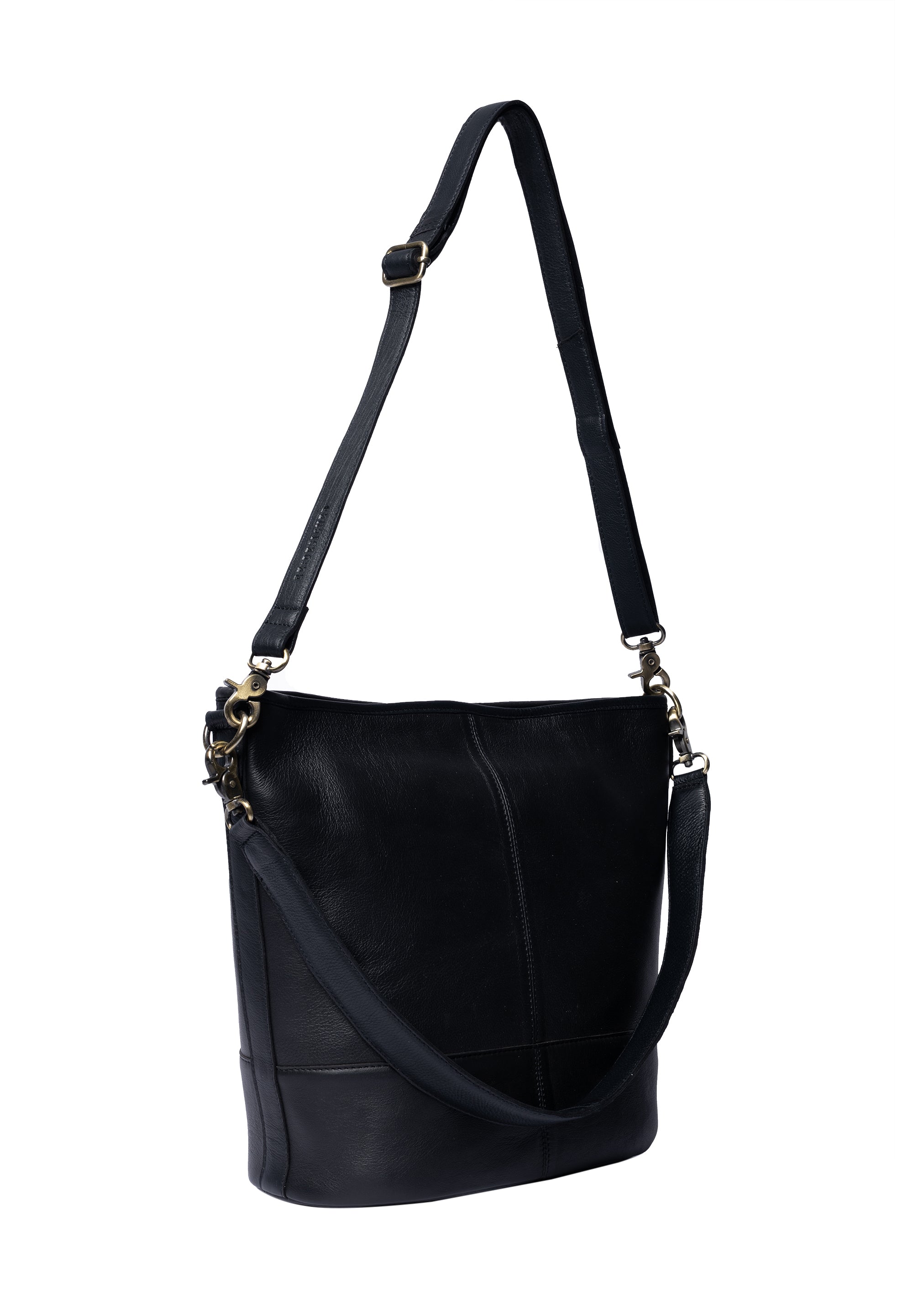 Skulderveske | sort | To reimer følger | 6597 Nomi