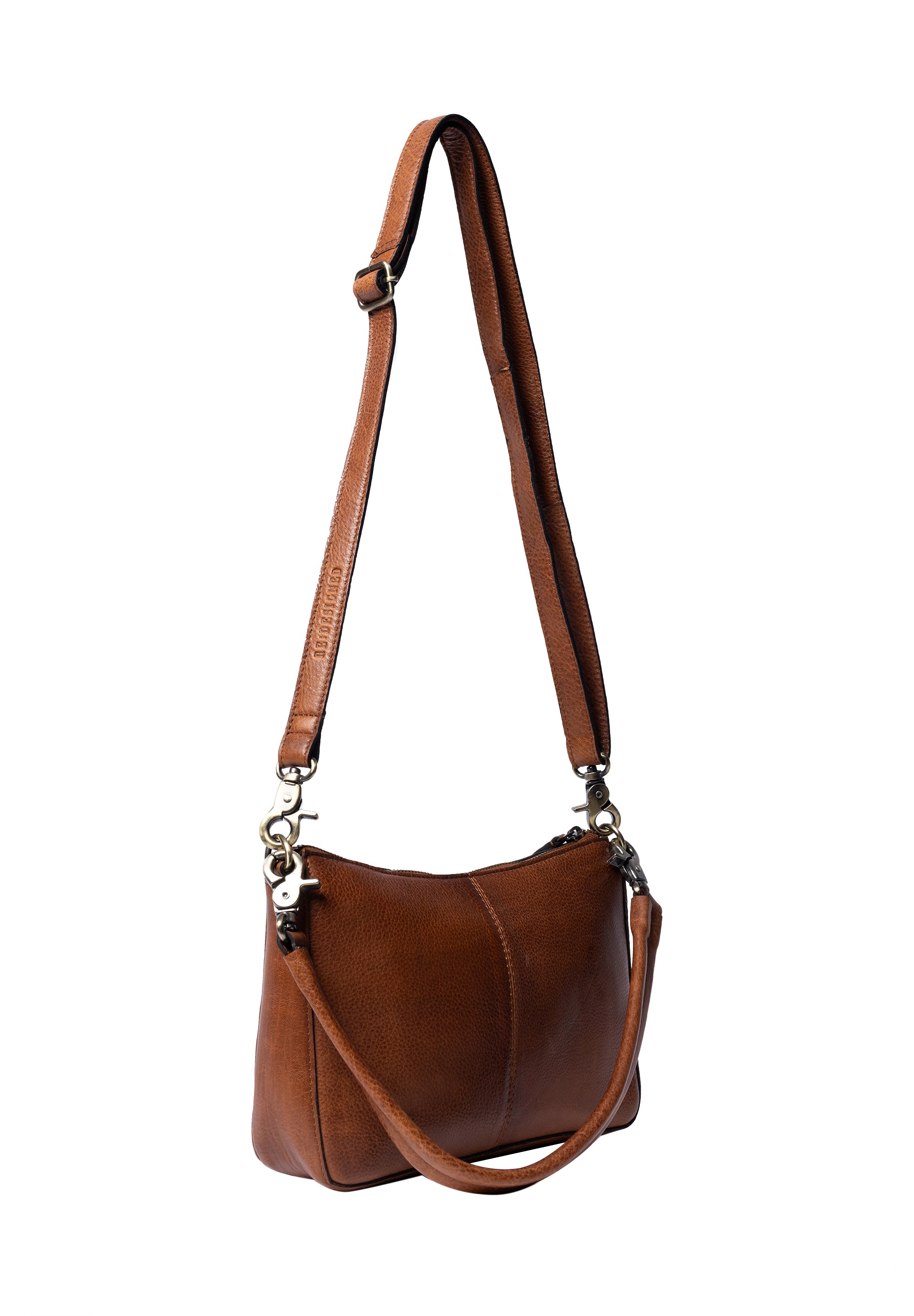 Skulderveske | To reime | Walnut | 6598 Nada