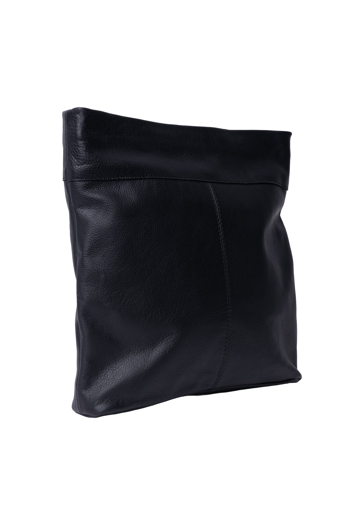 Olea Small Crossbody Veske – Skinn, Sort