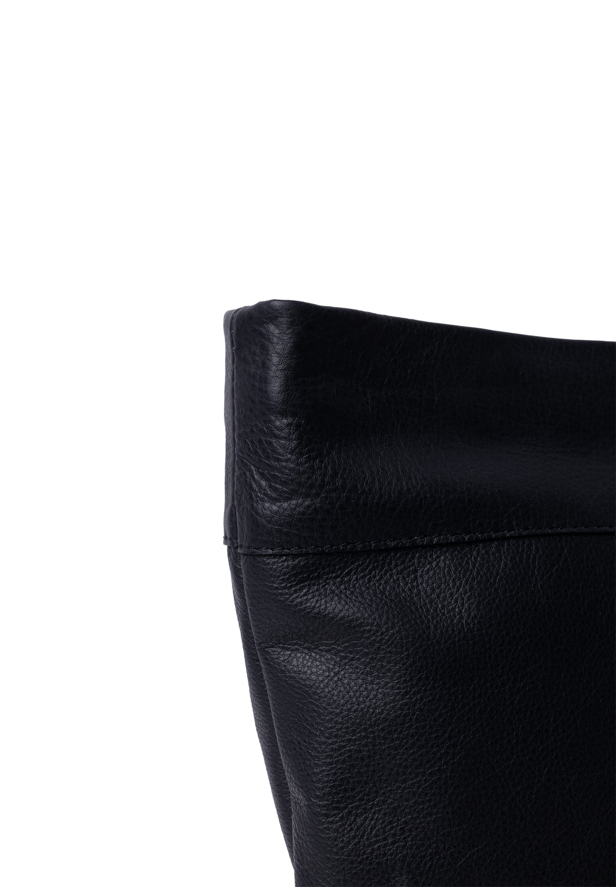 Olea Small Crossbody Veske – Skinn, Sort