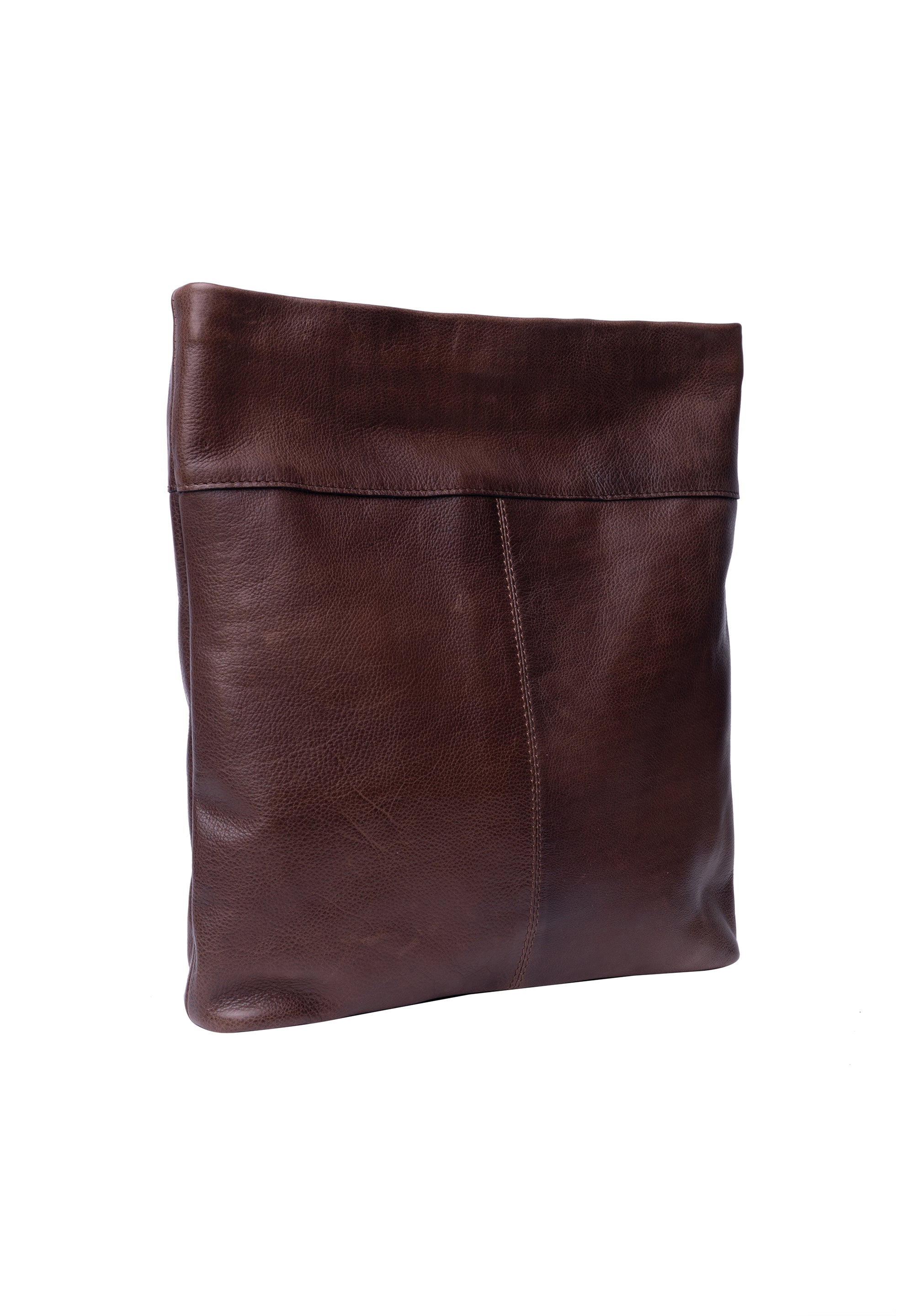 Crossbody veske | Skinn | Justerbar langreim | Woodsmoke | 6644 Olea Big