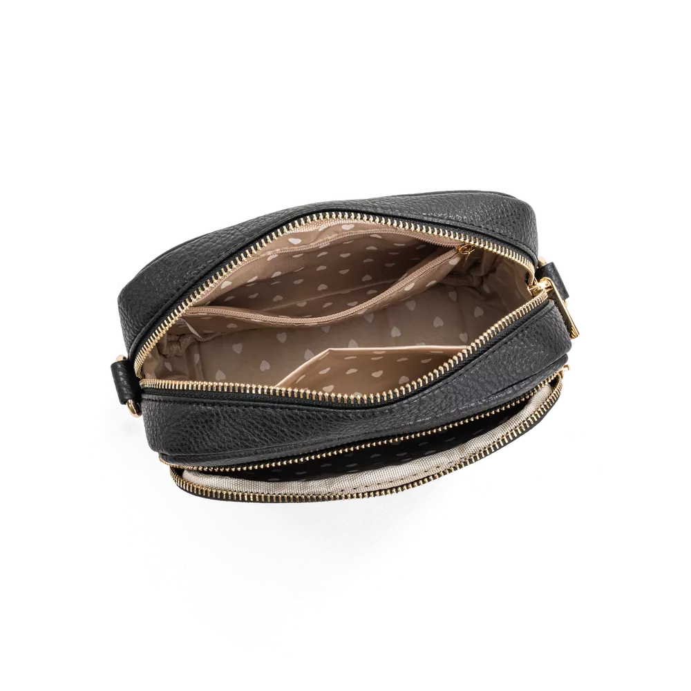 Alma Crossbody veske, Sort