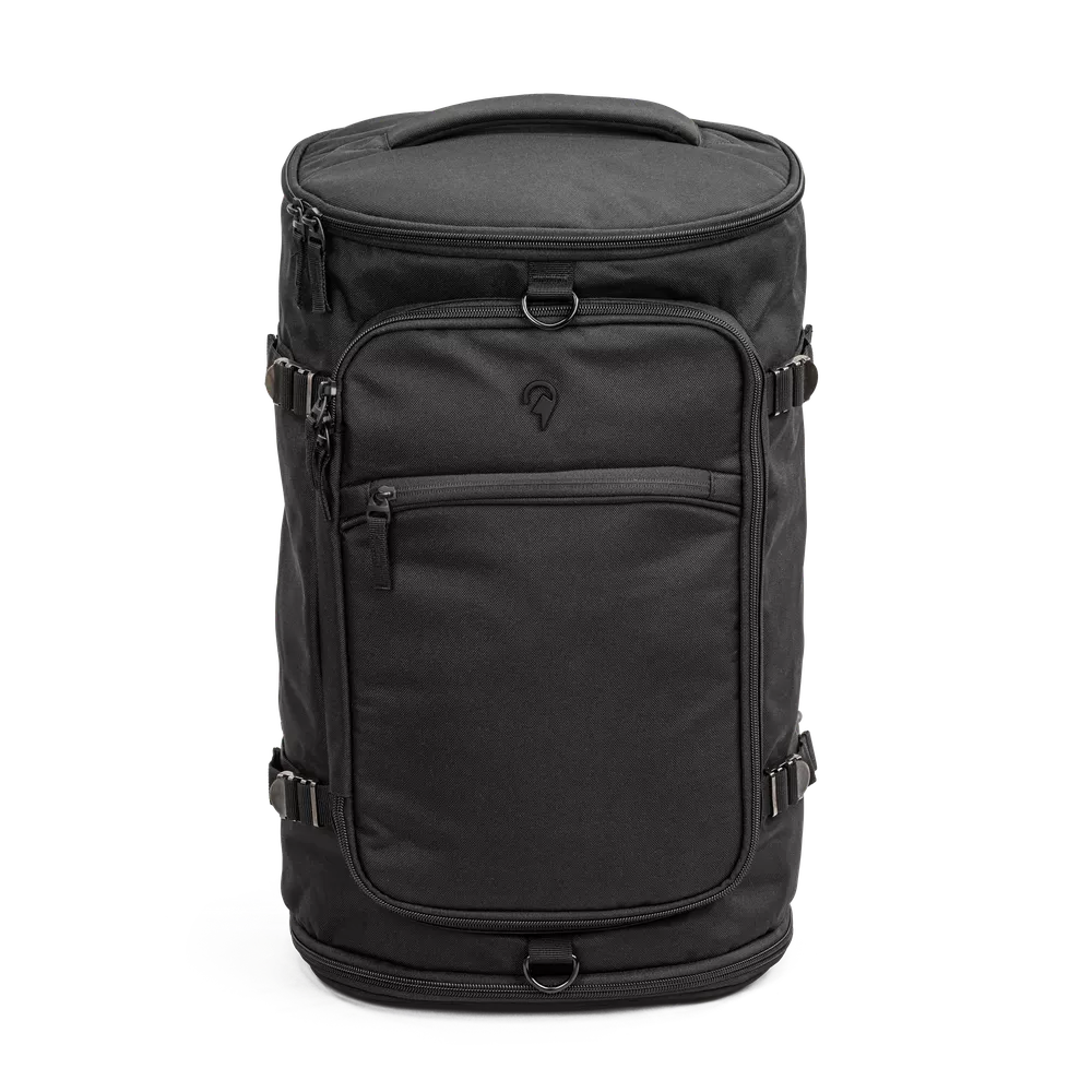 Kombinert Sekk og Bag | Sort | Perfekt til trening | Barrel Bag