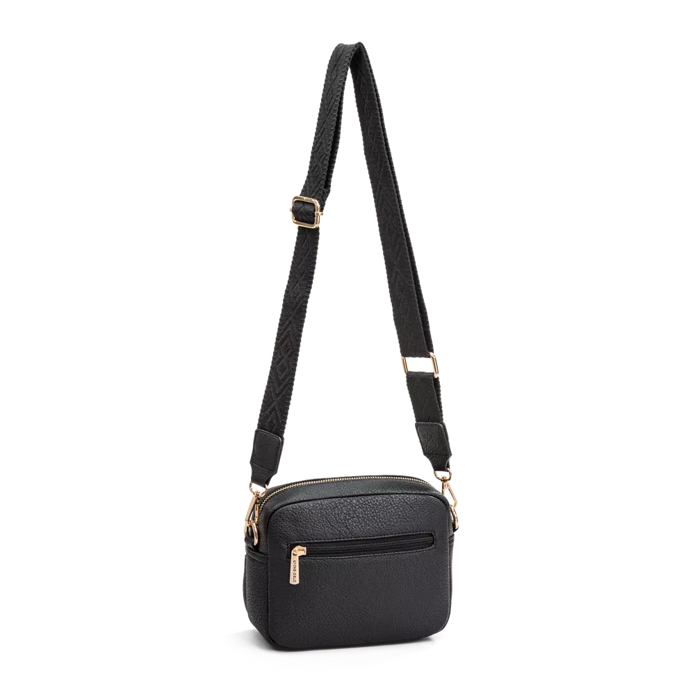 Alma Crossbody veske, Sort