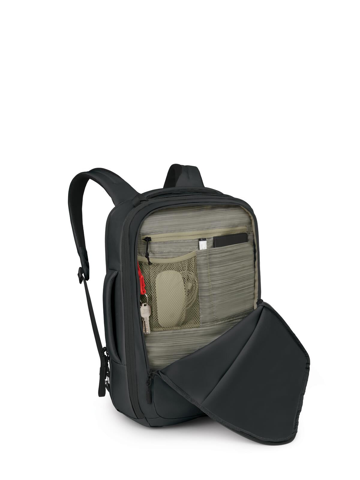 Aoede Briefpack Ryggsekk – Sort, 25 liter