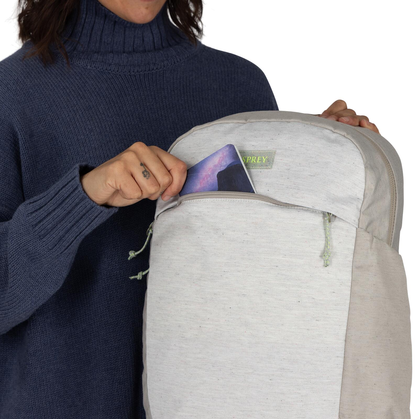 Arcane Large Day ryggsekk 20L, Pediment Grey Block