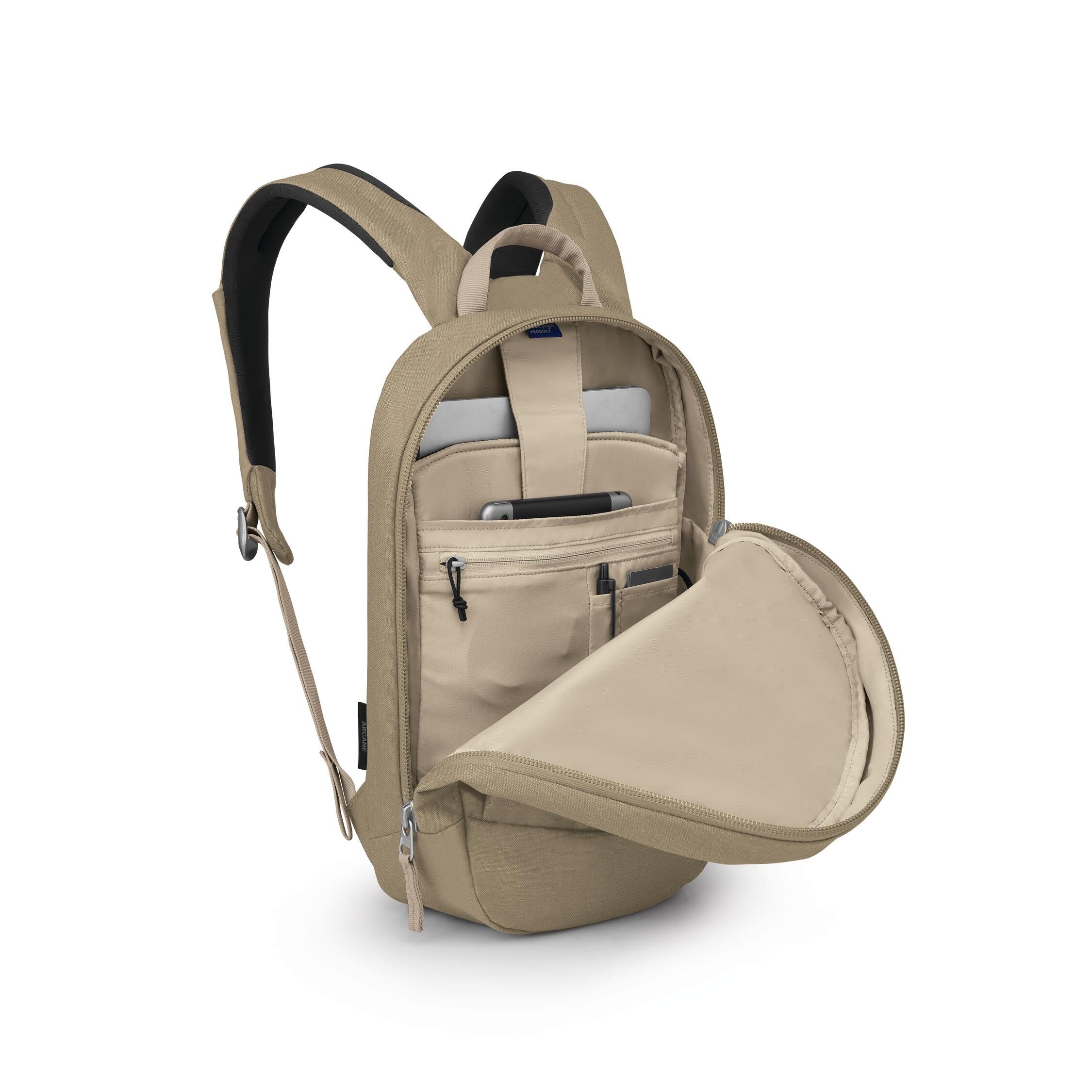 Ryggsekk | Latte Brown | 12 Liter | 13`` | Arcane Small Day