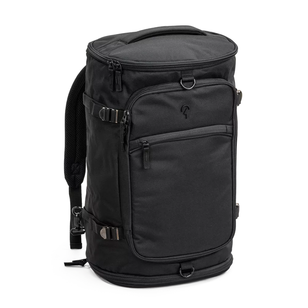 Kombinert Sekk og Bag | Sort | Perfekt til trening | Barrel Bag