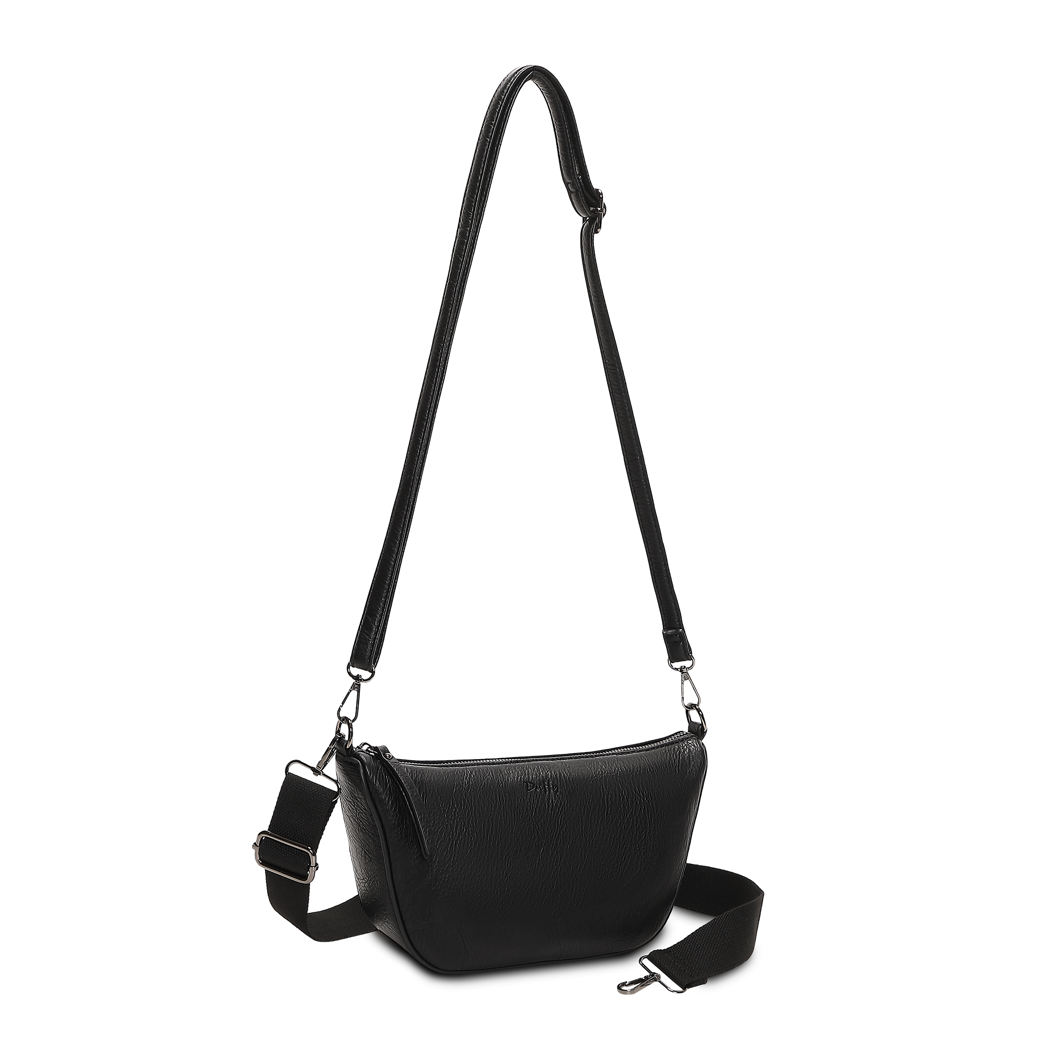 Crosbody veske | To reimer | Sort | 5061201 Duffy