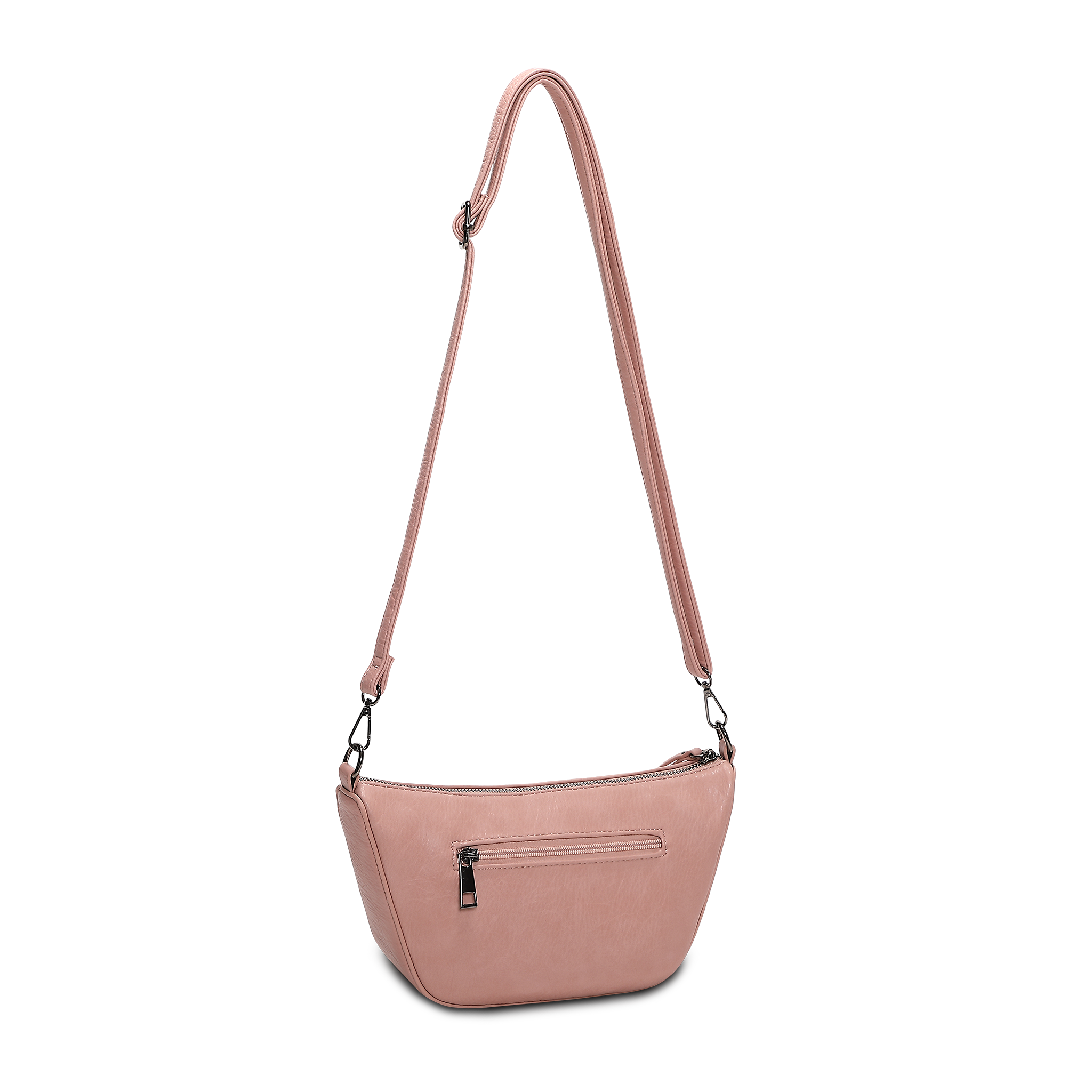 Crosbody veske | To reimer | Lys rosa | 5061201 Duffy