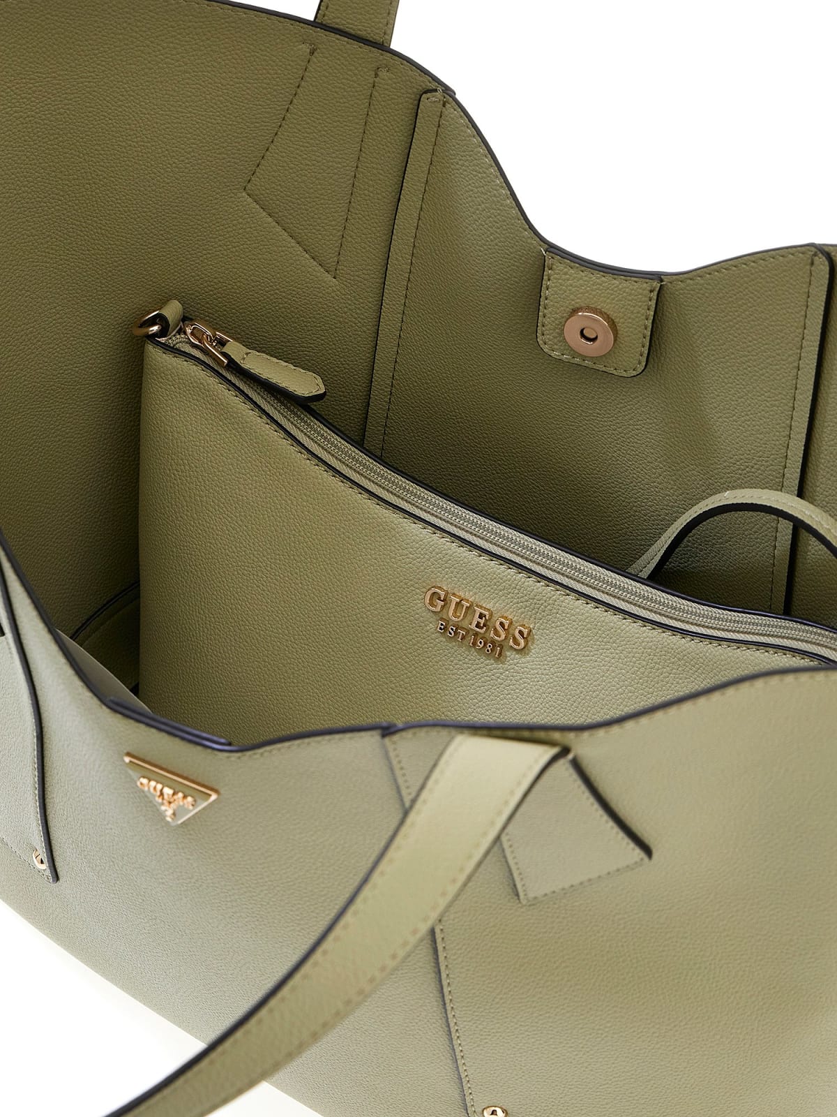 Darcy Large 2-i-1 Tote Skulderveske – Stor, Sage