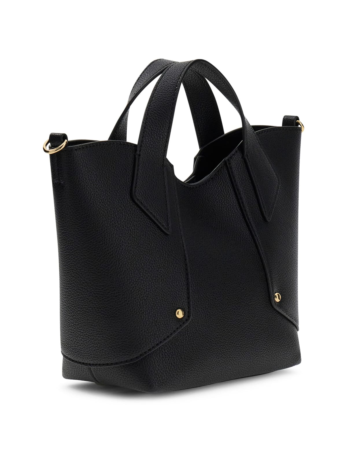 Darcy Mini Tote Håndveske – Liten, Sort, 2-i-1