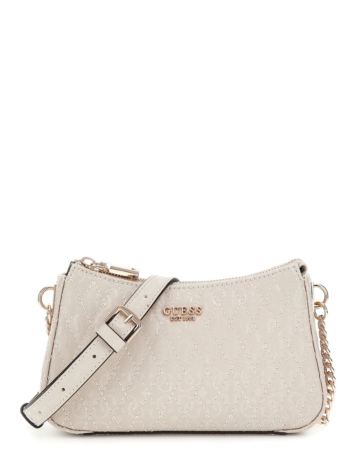 Crossbody-Veske | Taupe | Glidelås i toppen | BETULA MINI