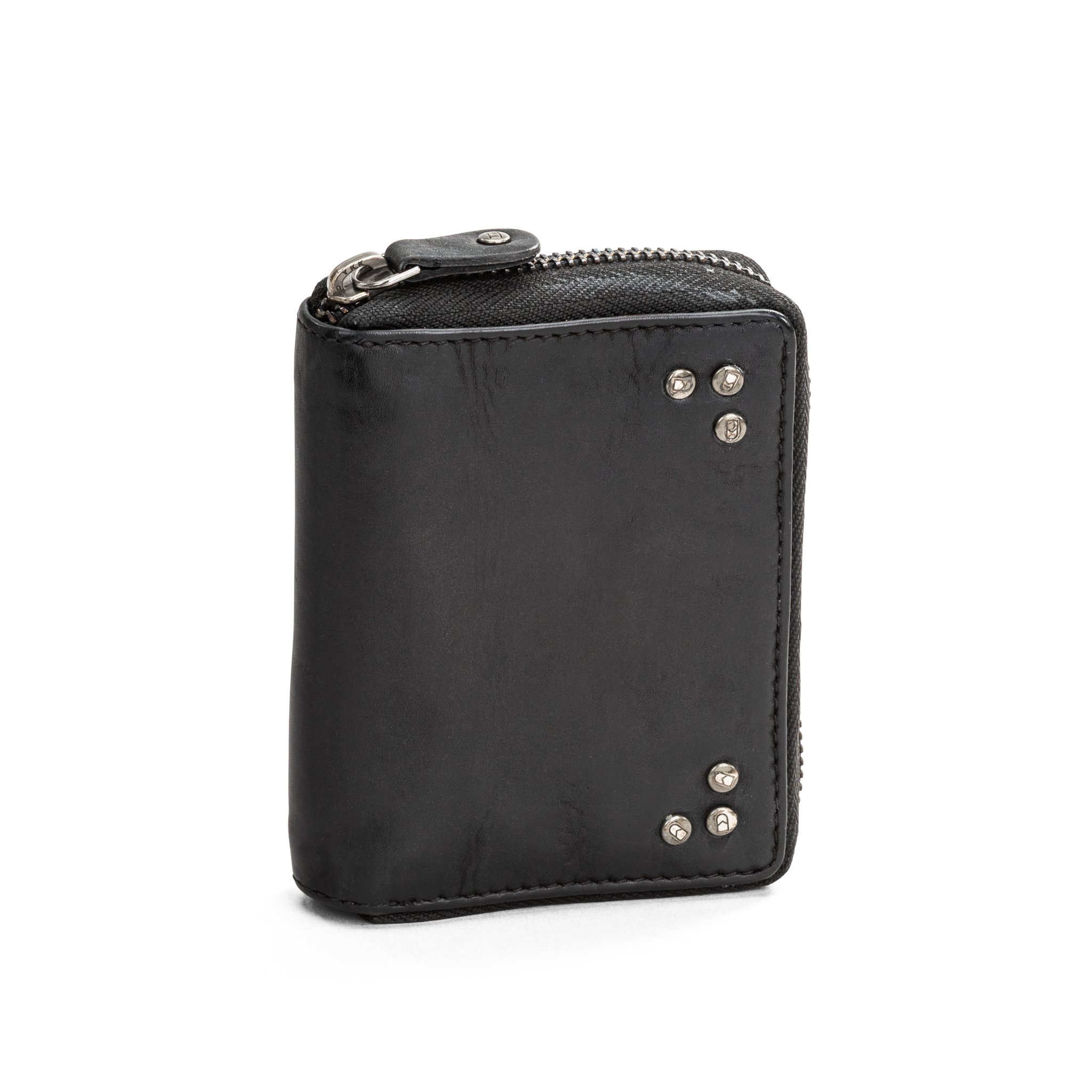 Lommebok | Sort | Skinn | Plass til 9 kort | 2613036