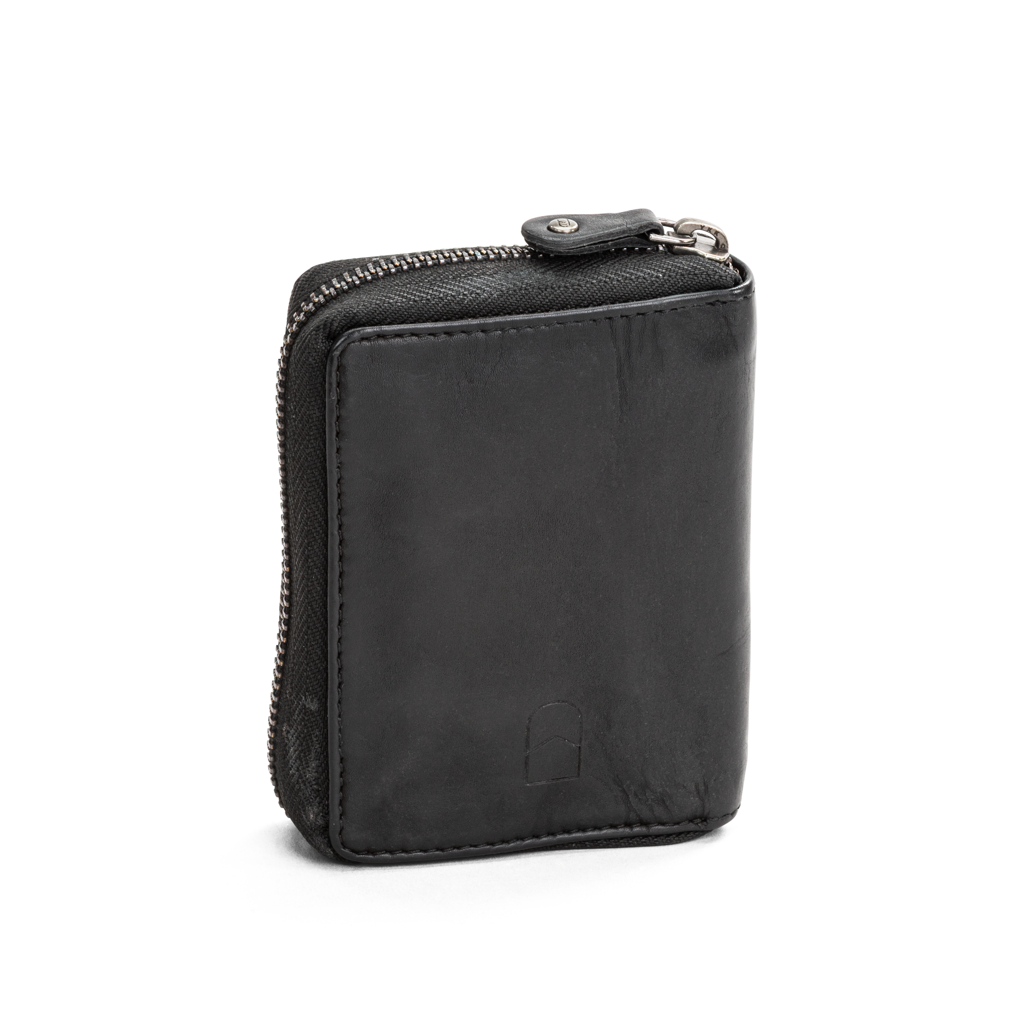 Lommebok | Sort | Skinn | Plass til 9 kort | 2613036