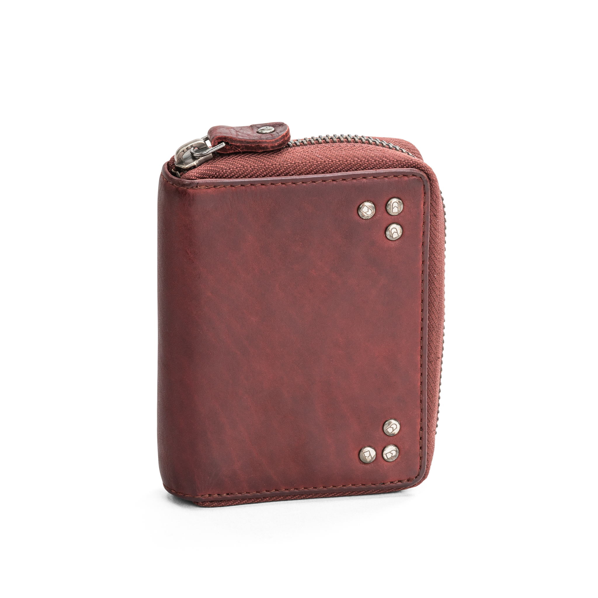 Lommebok | Bordeaux | Skinn | Plass til 9 kort | 2613036