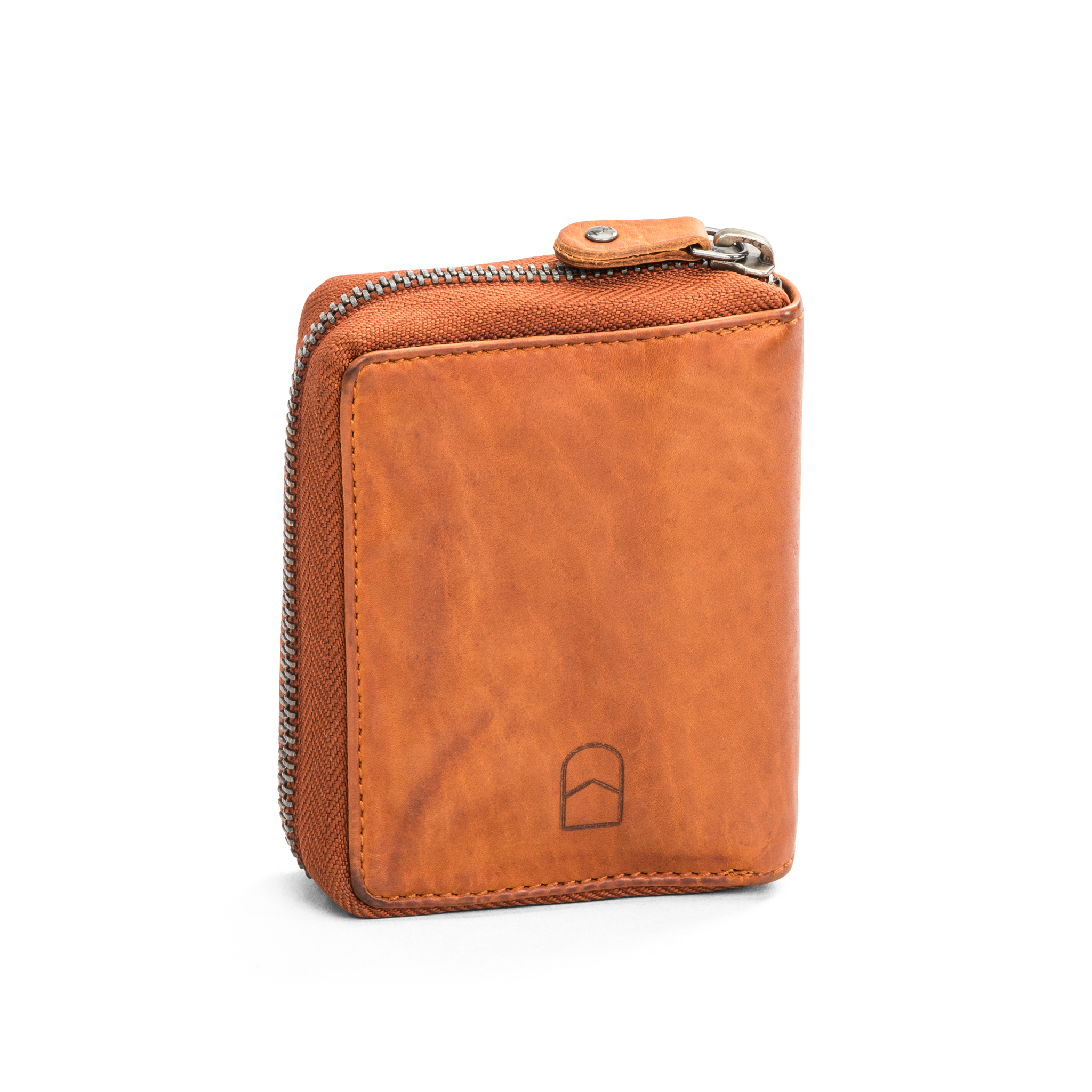 Lommebok | Cognac | Skinn | Plass til 9 kort | 2613036
